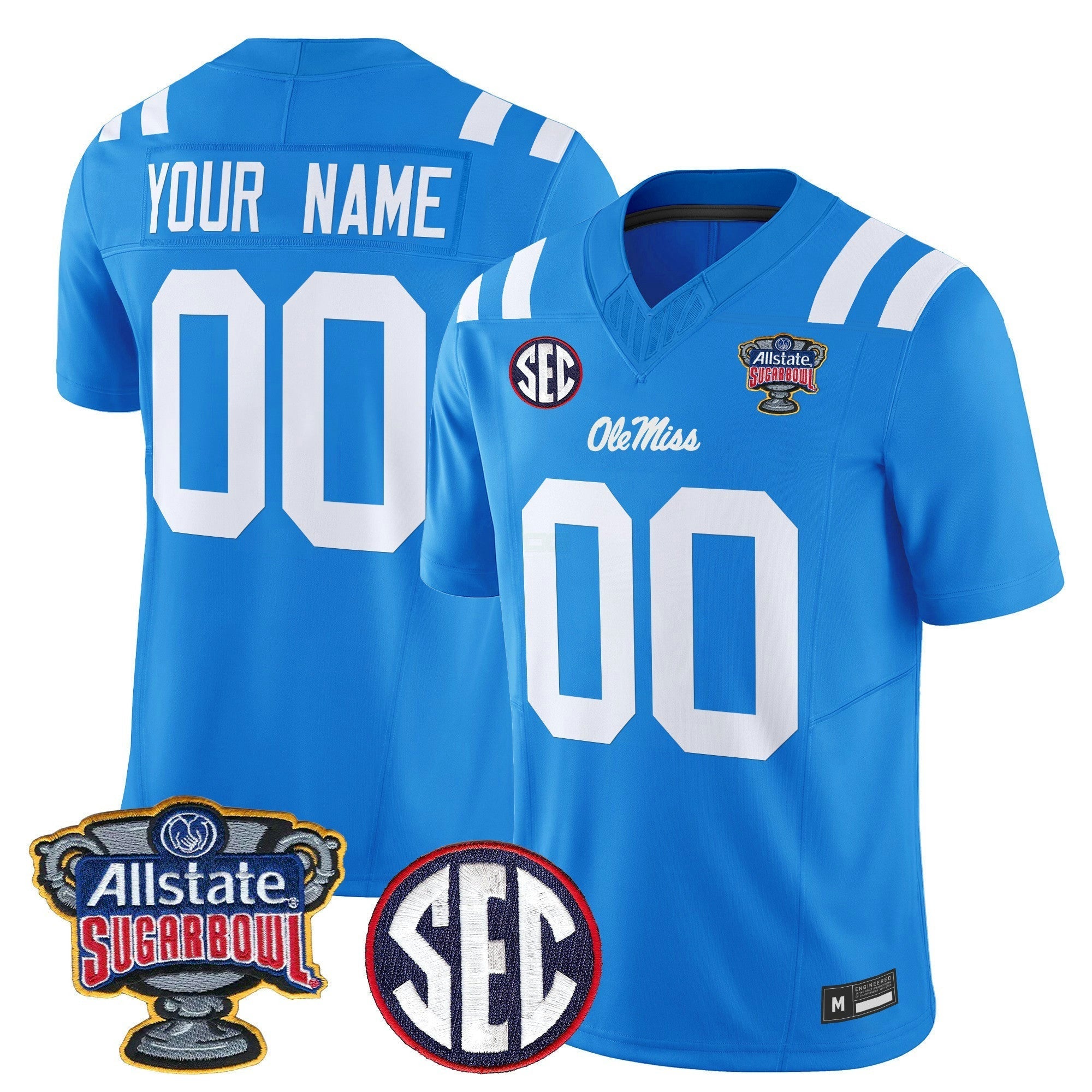 Camisa NCAA 2026 Sugar Bowl Vapor Limited Jersey