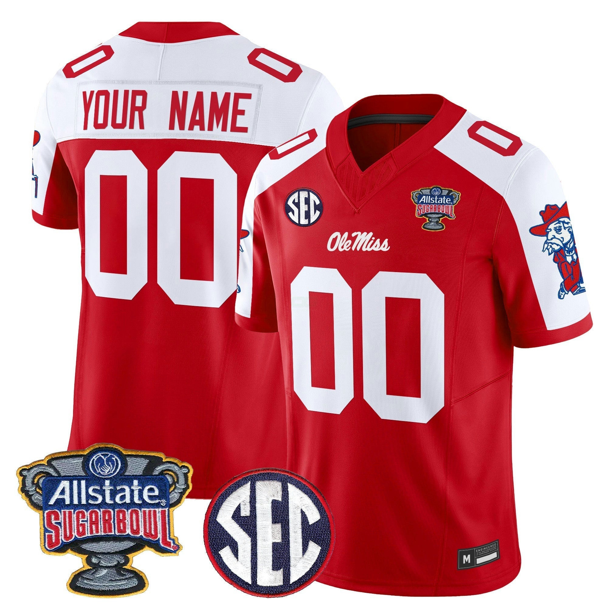 Camisa NCAA 2026 Sugar Bowl Vapor Limited Jersey