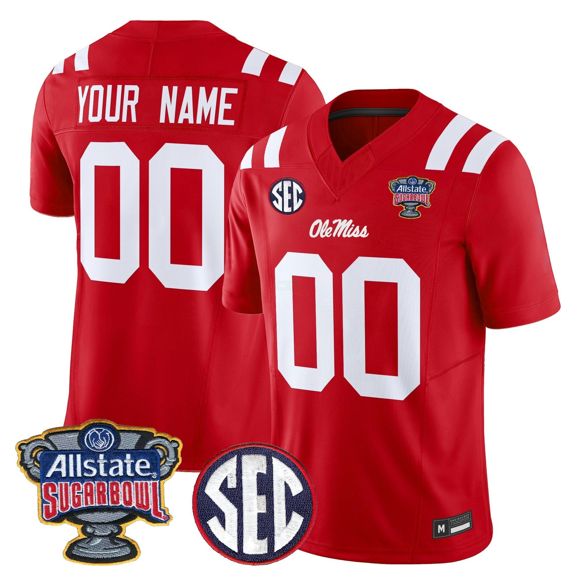 Camisa NCAA 2026 Sugar Bowl Vapor Limited Jersey