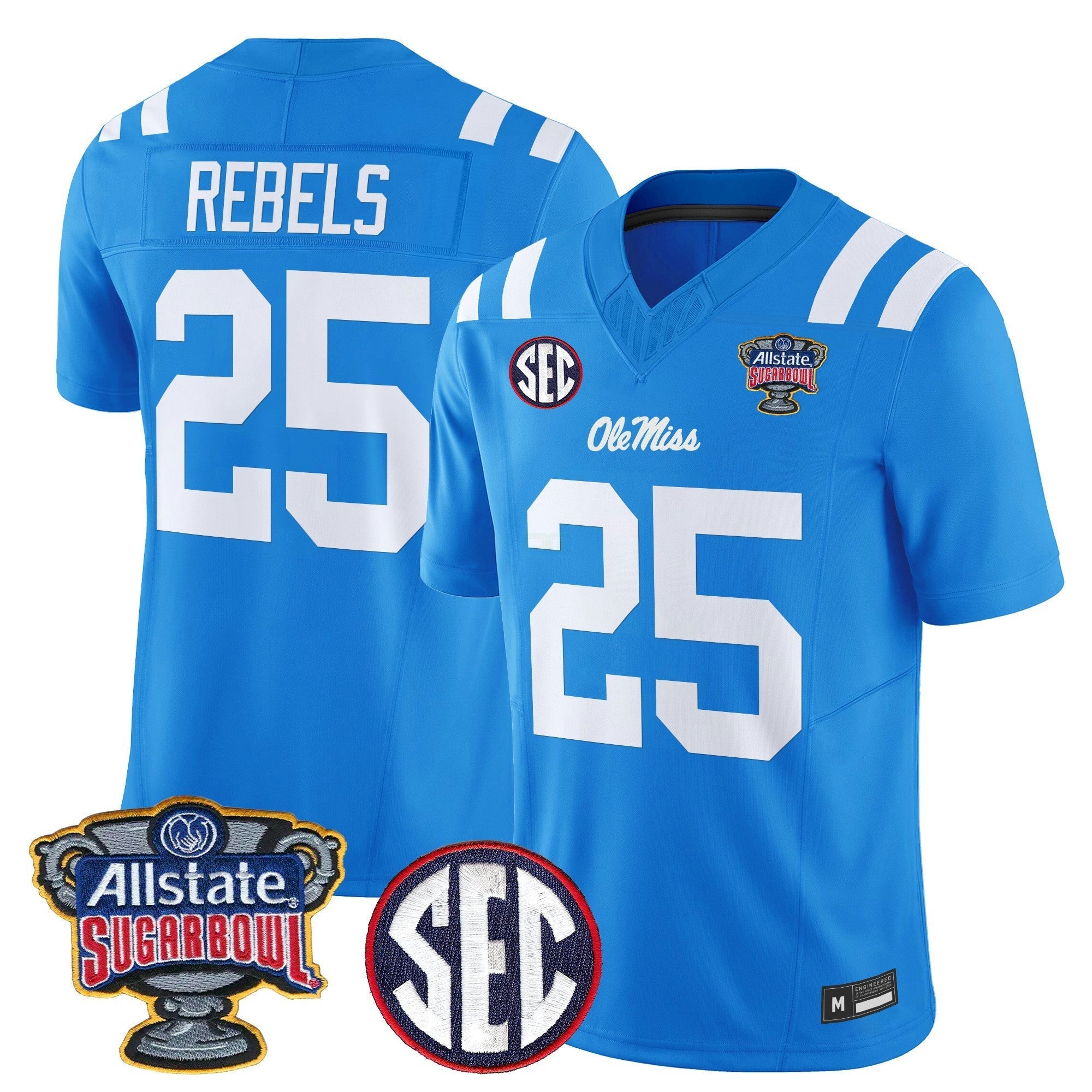 Camisa NCAA 2026 Sugar Bowl Vapor Limited Jersey
