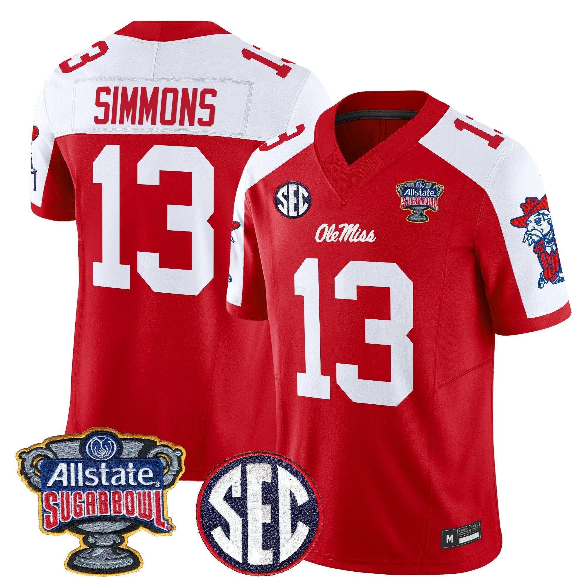 Camisa NCAA 2026 Sugar Bowl Vapor Limited Jersey