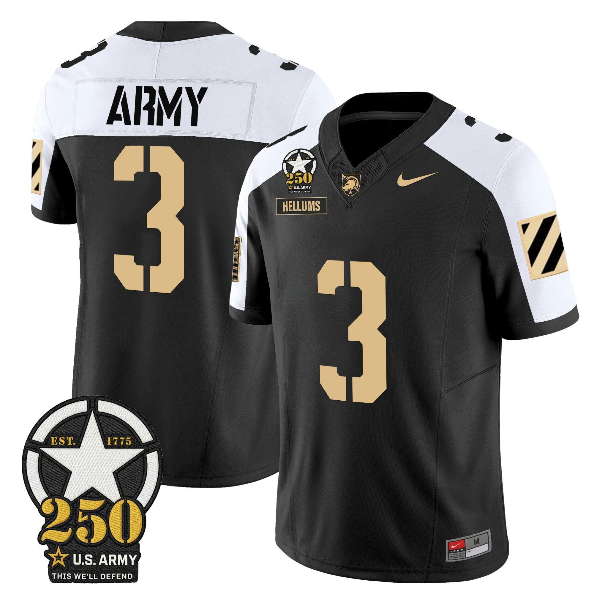 Camisa NCAA 250th Anniversary Patch Vapor Limited Jersey
