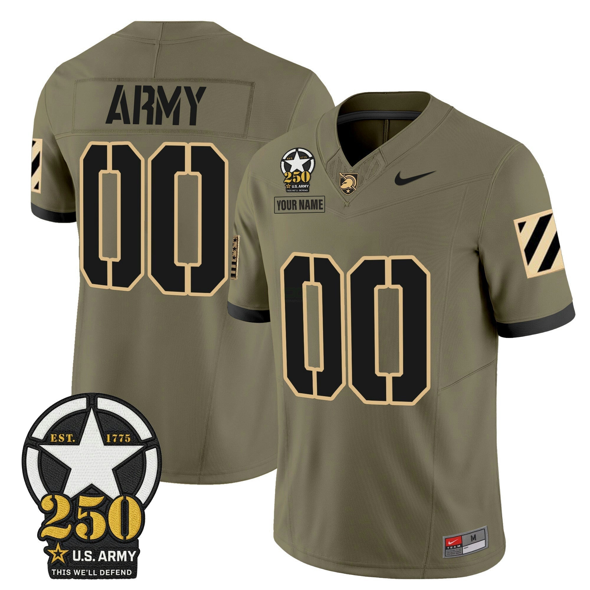 Camisa NCAA 250th Anniversary Patch Vapor Limited Jersey