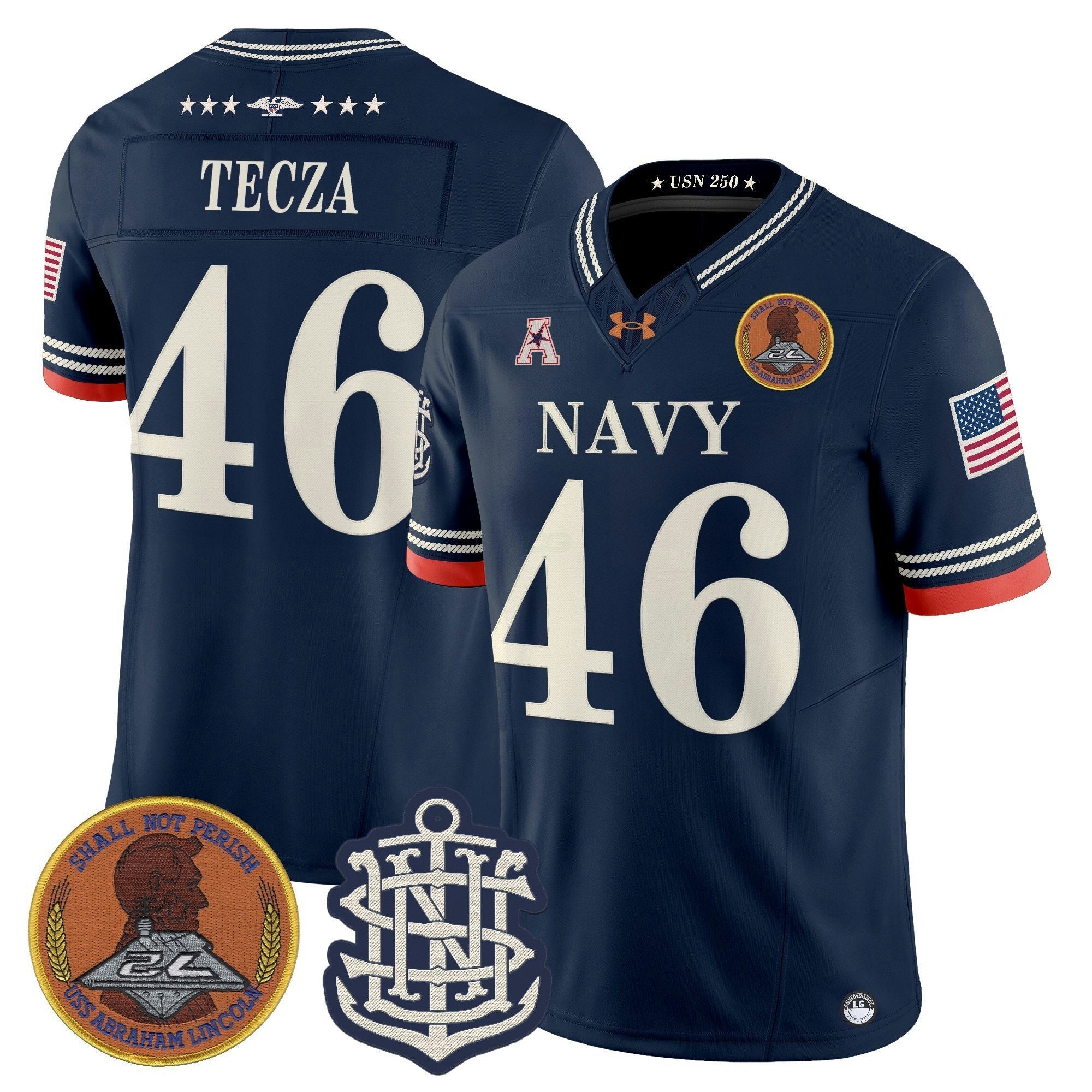 Camisa NCAA 250th Anniversary Vapor Limited Jersey - Stitched