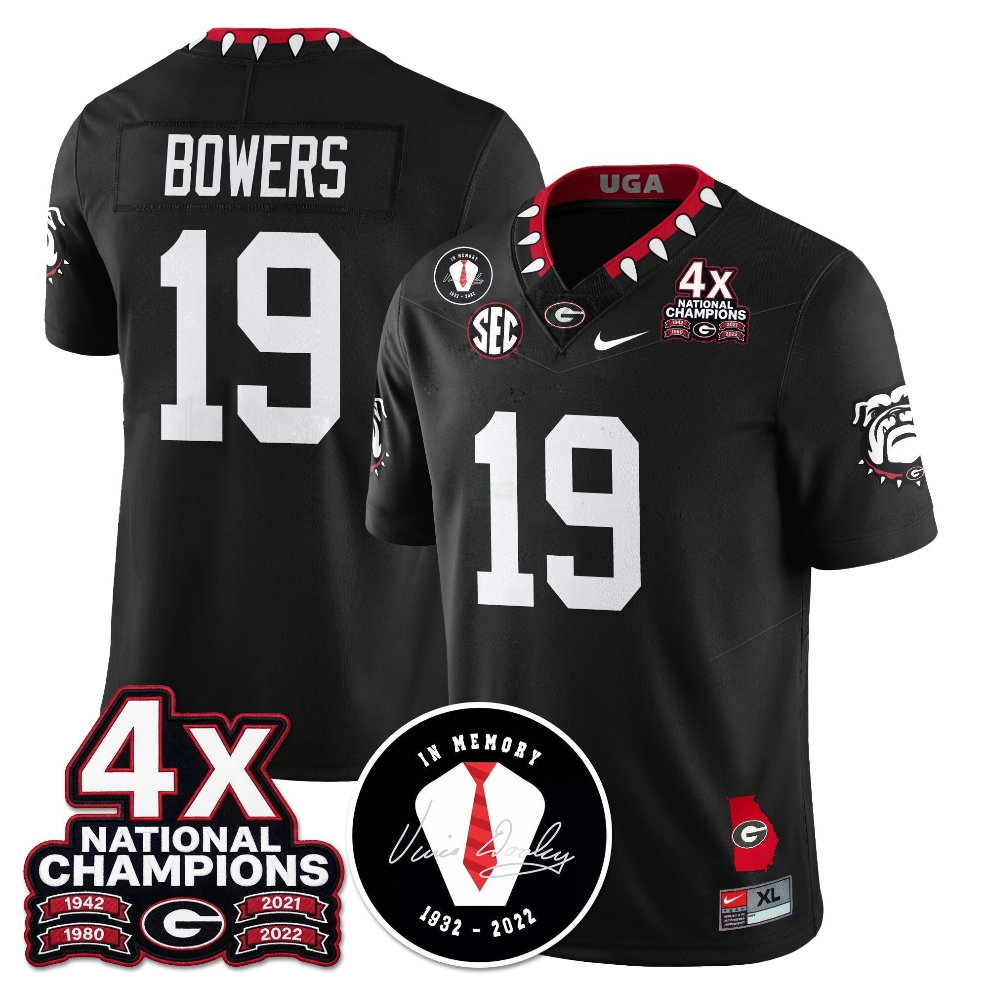 Camisa NCAA 4x-Time National Champions Vapor Limited Jersey