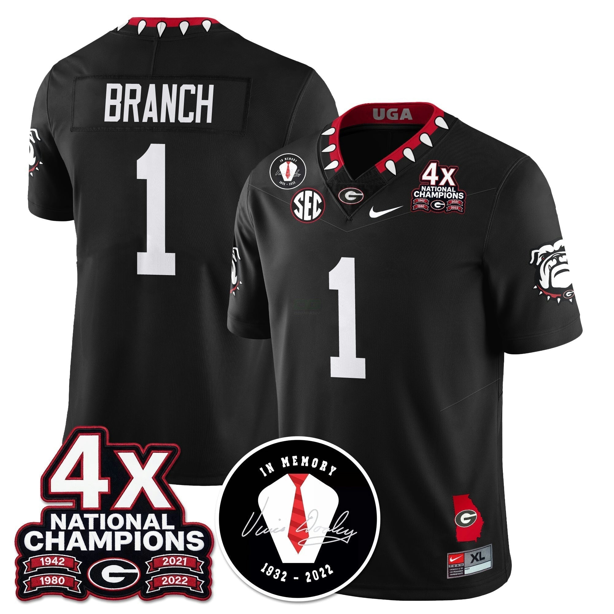 Camisa NCAA 4x-Time National Champions Vapor Limited Jersey