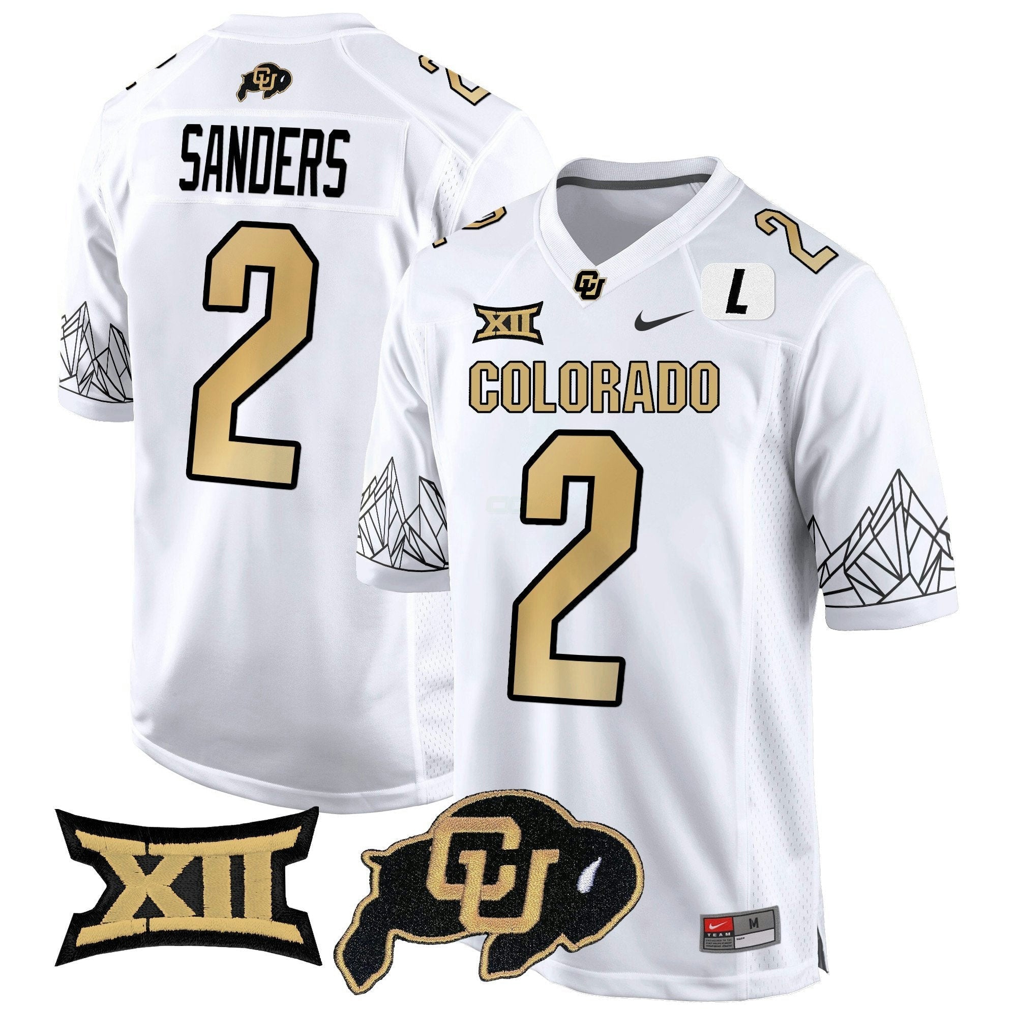 Camisa NCAA Big 12 XII Patch Game Jersey