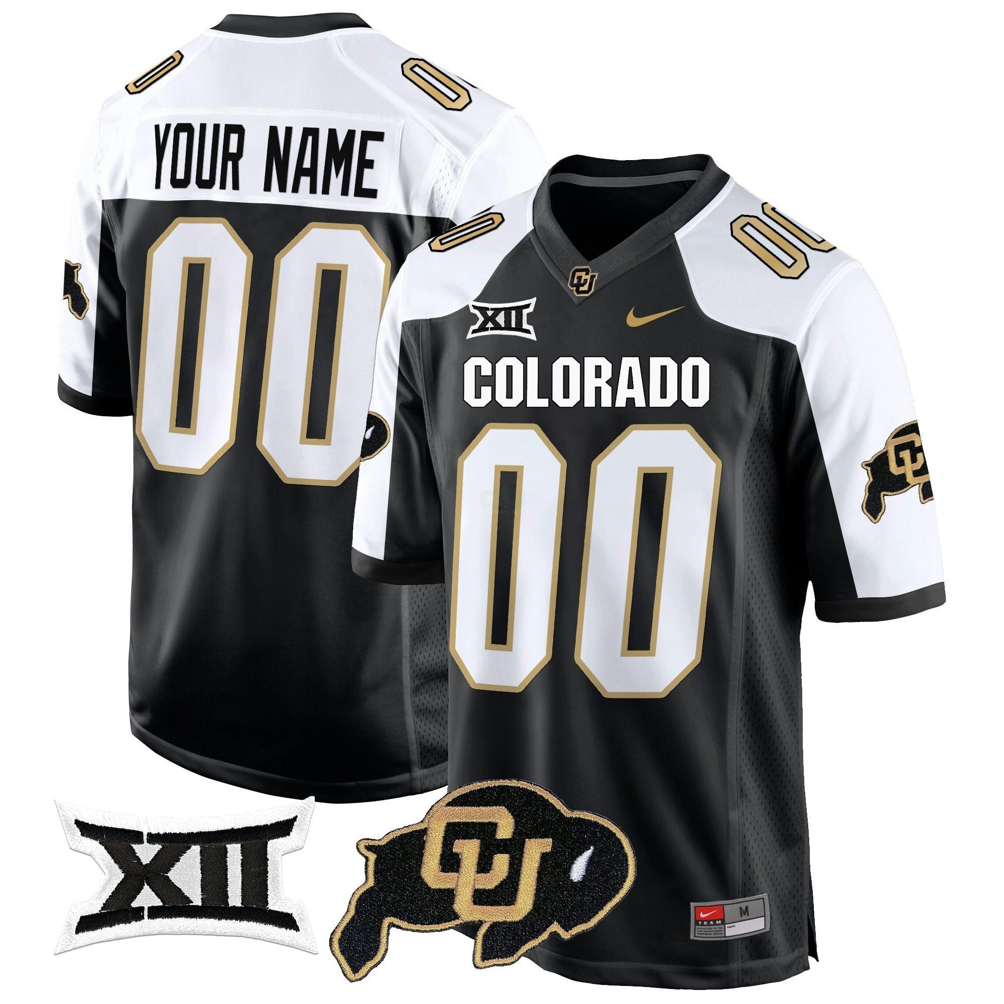 Camisa NCAA Big 12 XII Patch Game Jersey V2