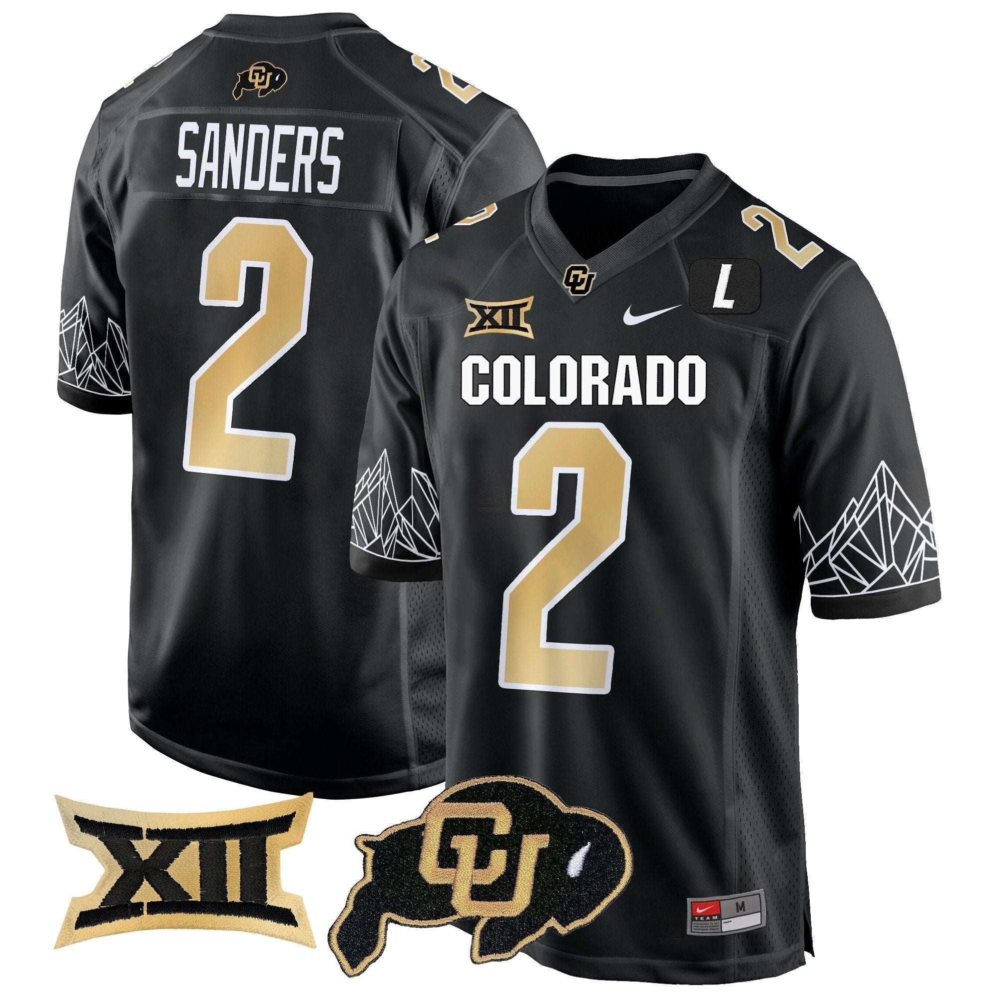 Camisa NCAA Big 12 XII Patch Game Jersey