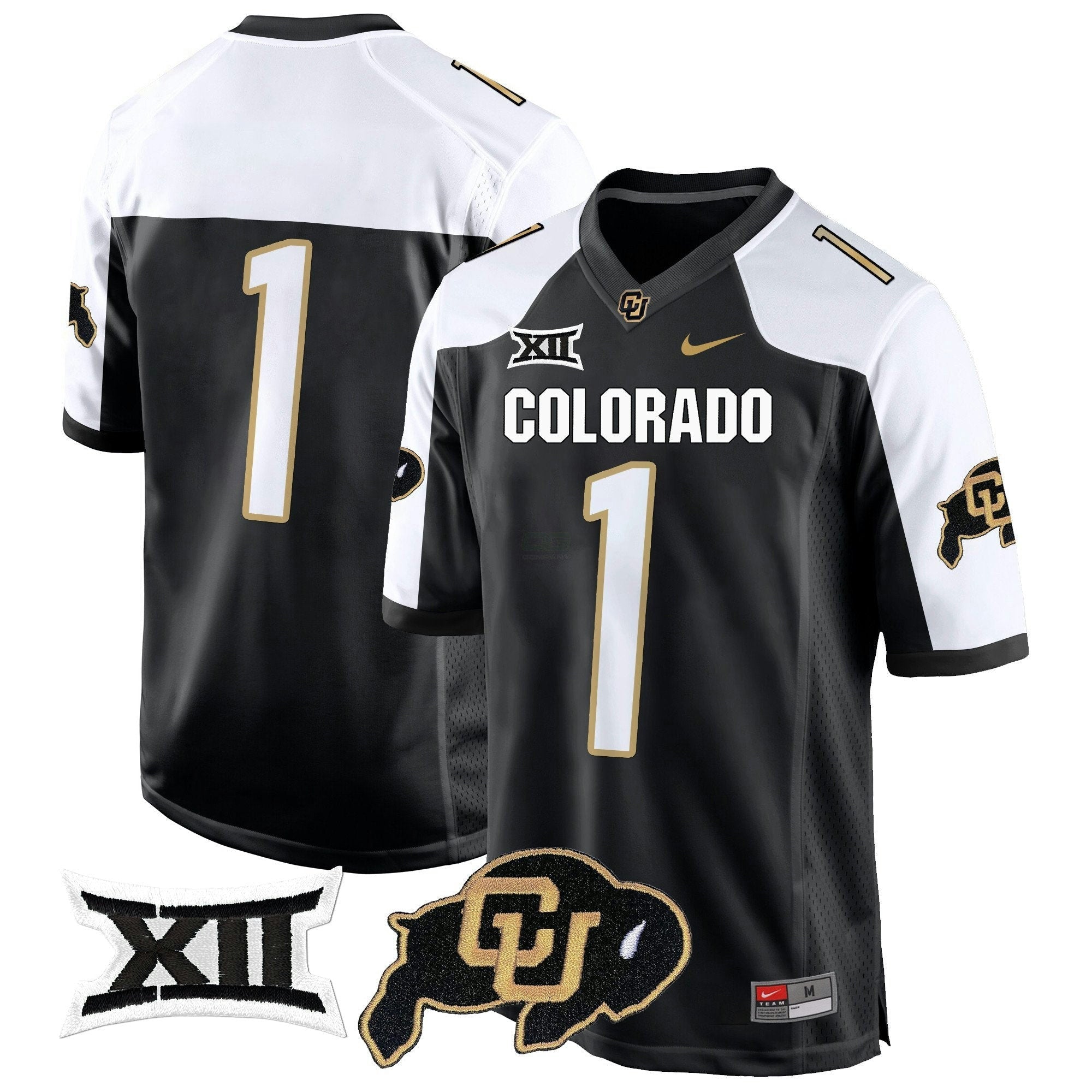 Camisa NCAA Big 12 XII Patch Game Jersey V2