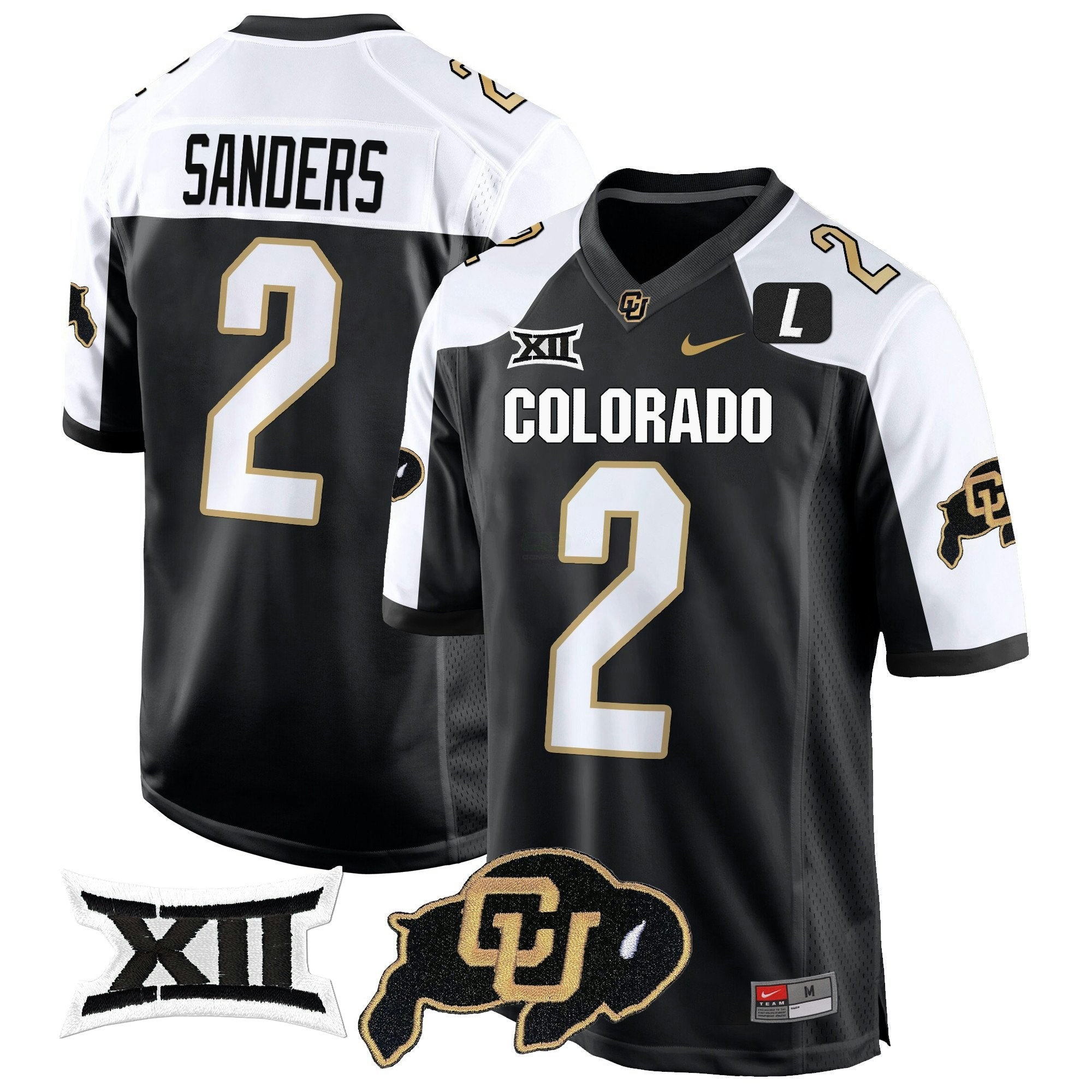 Camisa NCAA Big 12 XII Patch Game Jersey V2