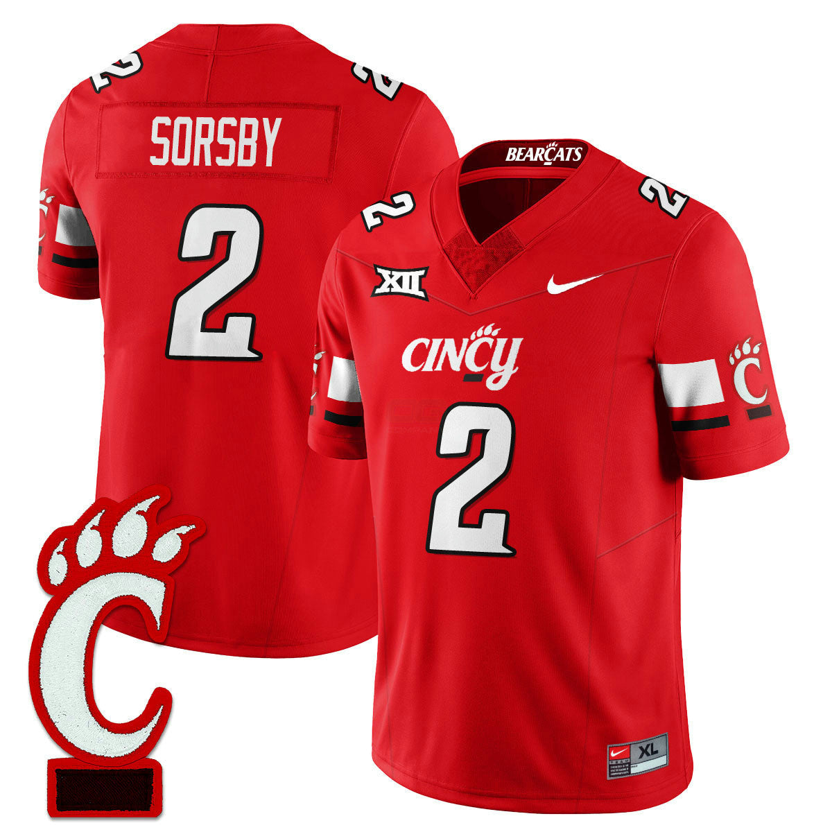 Camisa NCAA Cin BCATS Football 2025 Uniform