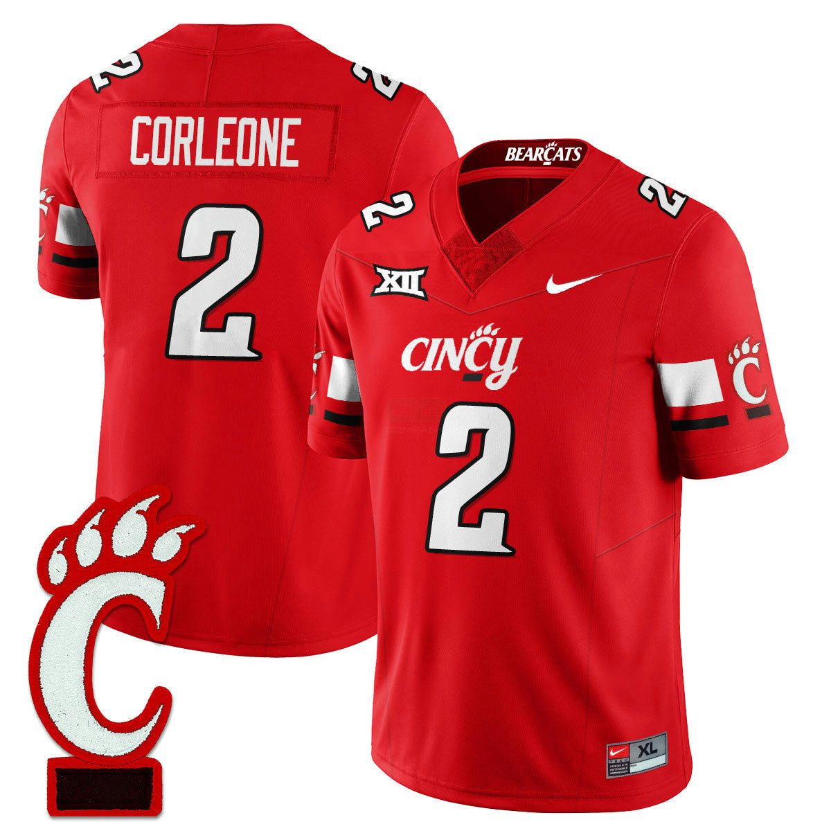 Camisa NCAA Cin BCATS Football 2025 Uniform