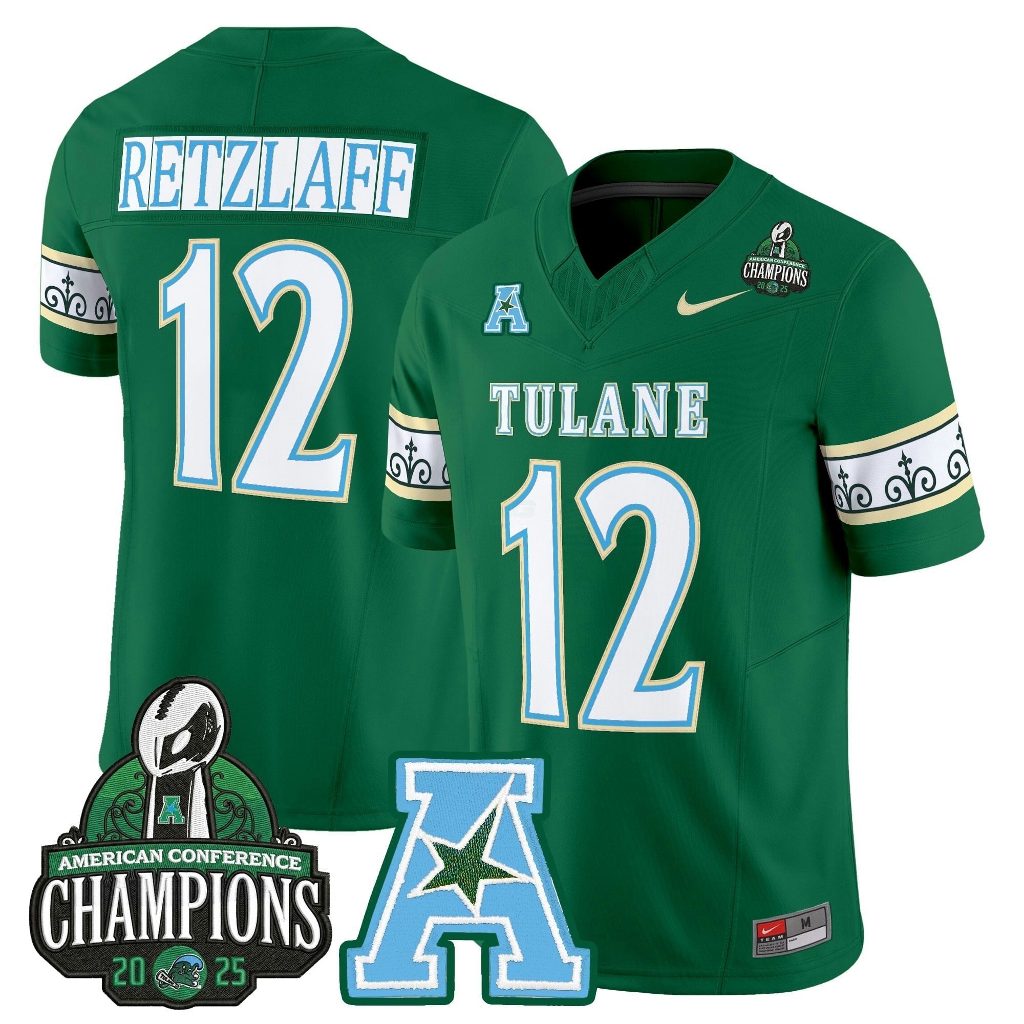 Camisa NCAA 'City Edition' Vapor Limited Jersey - 2025 American Athletic Conference Champions Patch