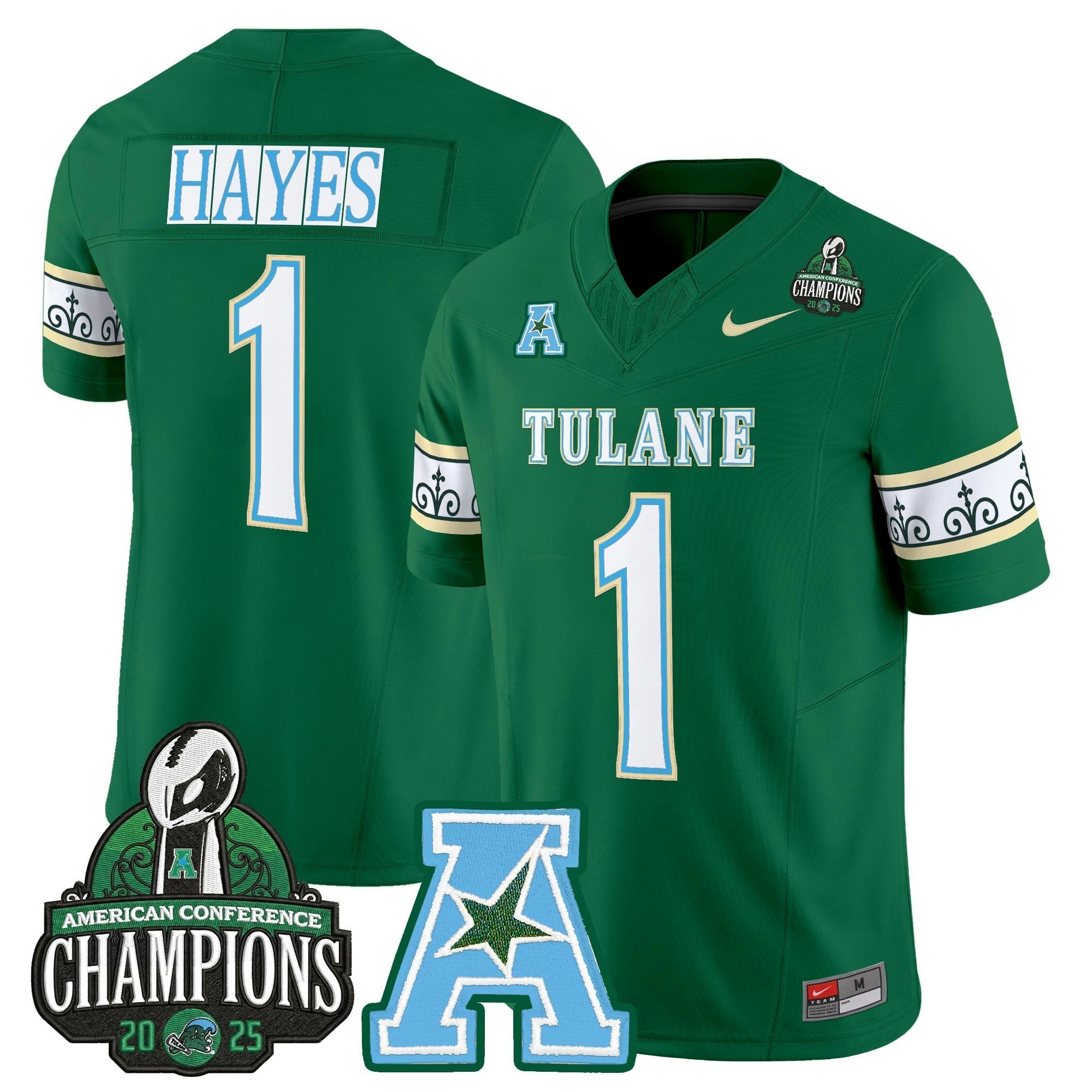 Camisa NCAA 'City Edition' Vapor Limited Jersey - 2025 American Athletic Conference Champions Patch