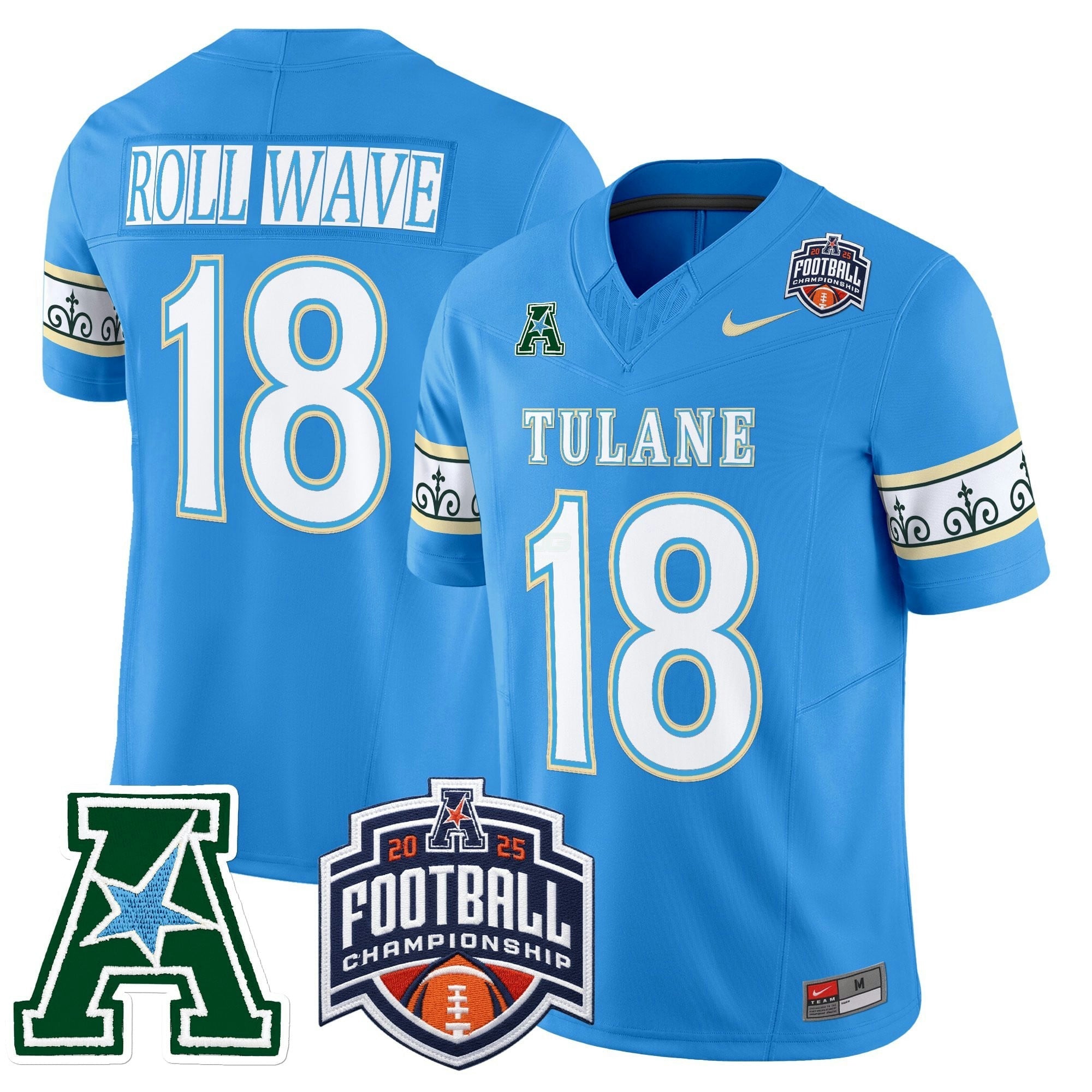 Camisa NCAA 'City Edition' Vapor Limited Jersey - 2025 American Athletic Conference Championship Patch
