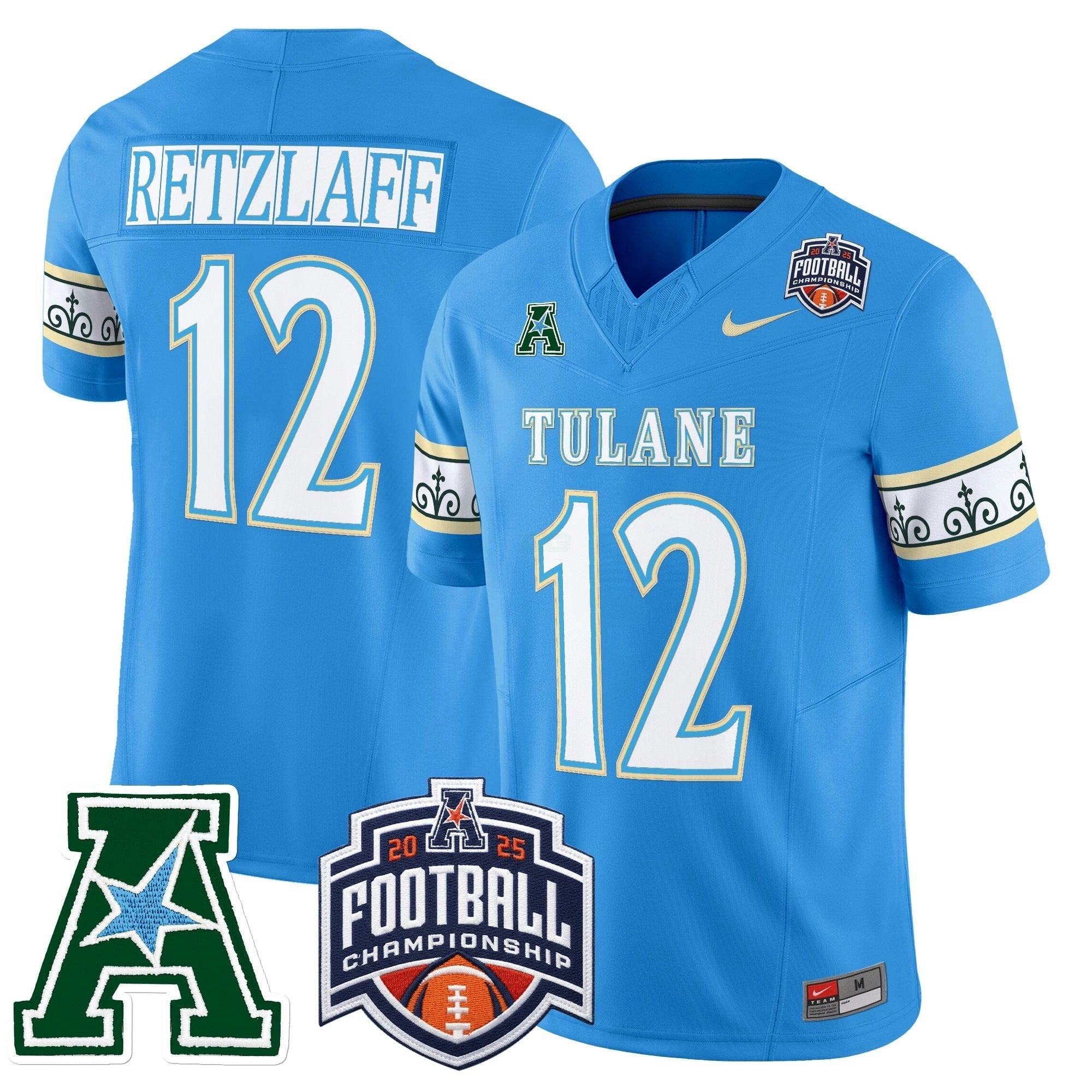 Camisa NCAA 'City Edition' Vapor Limited Jersey - 2025 American Athletic Conference Championship Patch