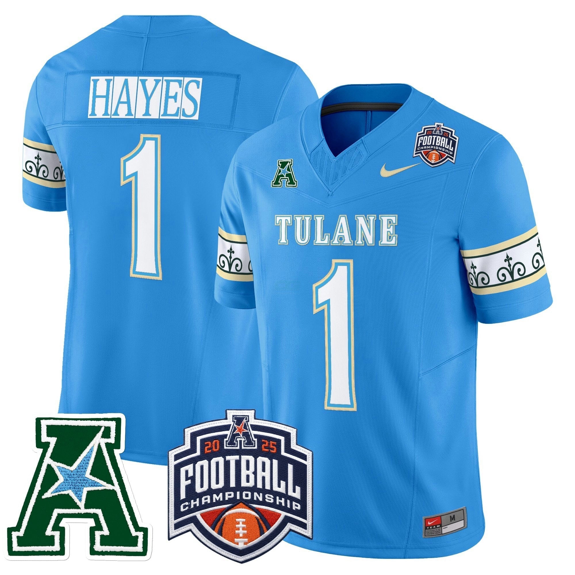 Camisa NCAA 'City Edition' Vapor Limited Jersey - 2025 American Athletic Conference Championship Patch