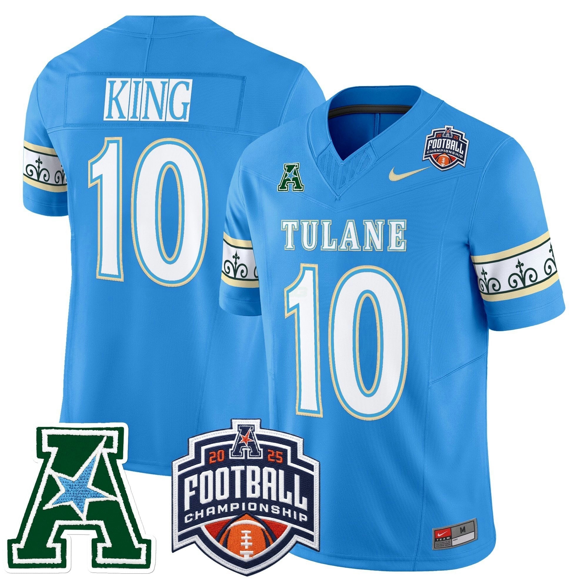 Camisa NCAA 'City Edition' Vapor Limited Jersey - 2025 American Athletic Conference Championship Patch