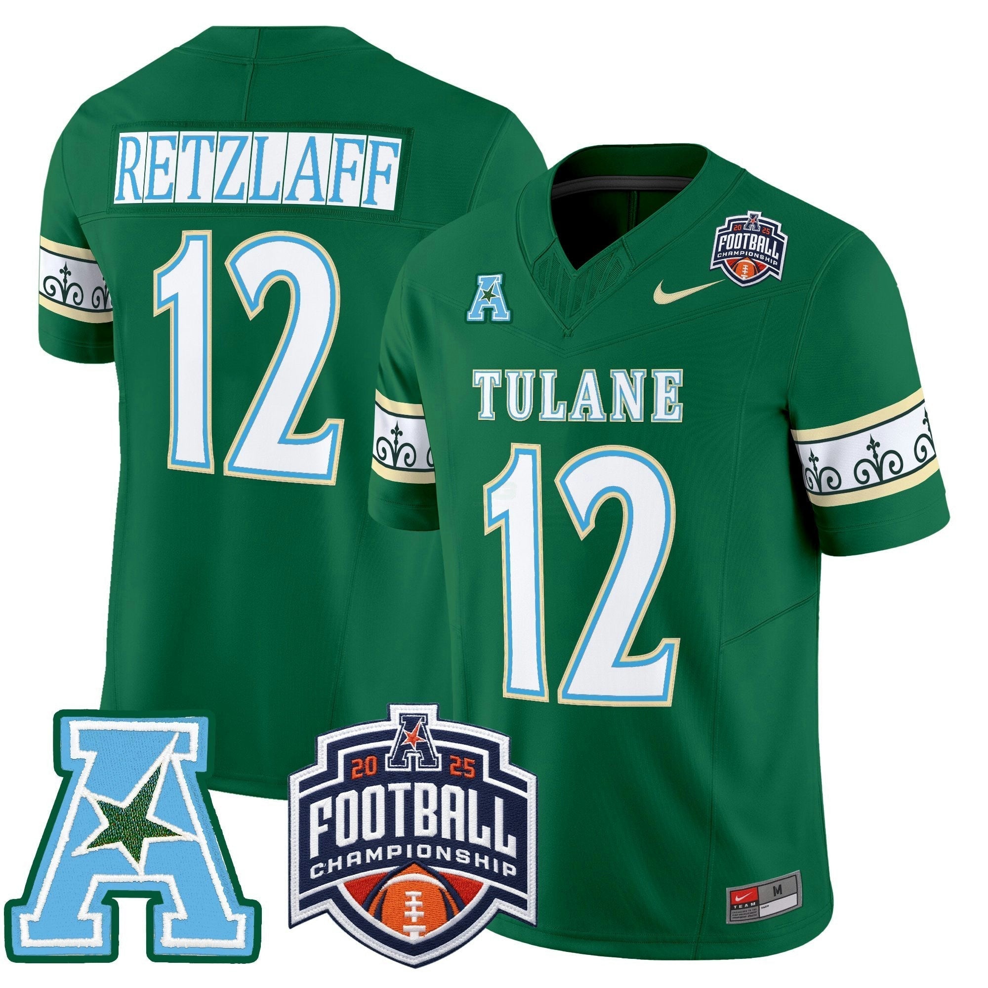 Camisa NCAA 'City Edition' Vapor Limited Jersey - 2025 American Athletic Conference Championship Patch