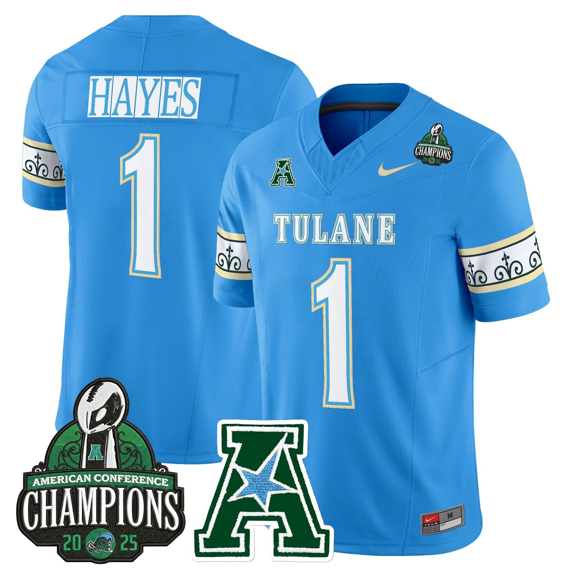 Camisa NCAA 'City Edition' Vapor Limited Jersey - 2025 American Athletic Conference Champions Patch