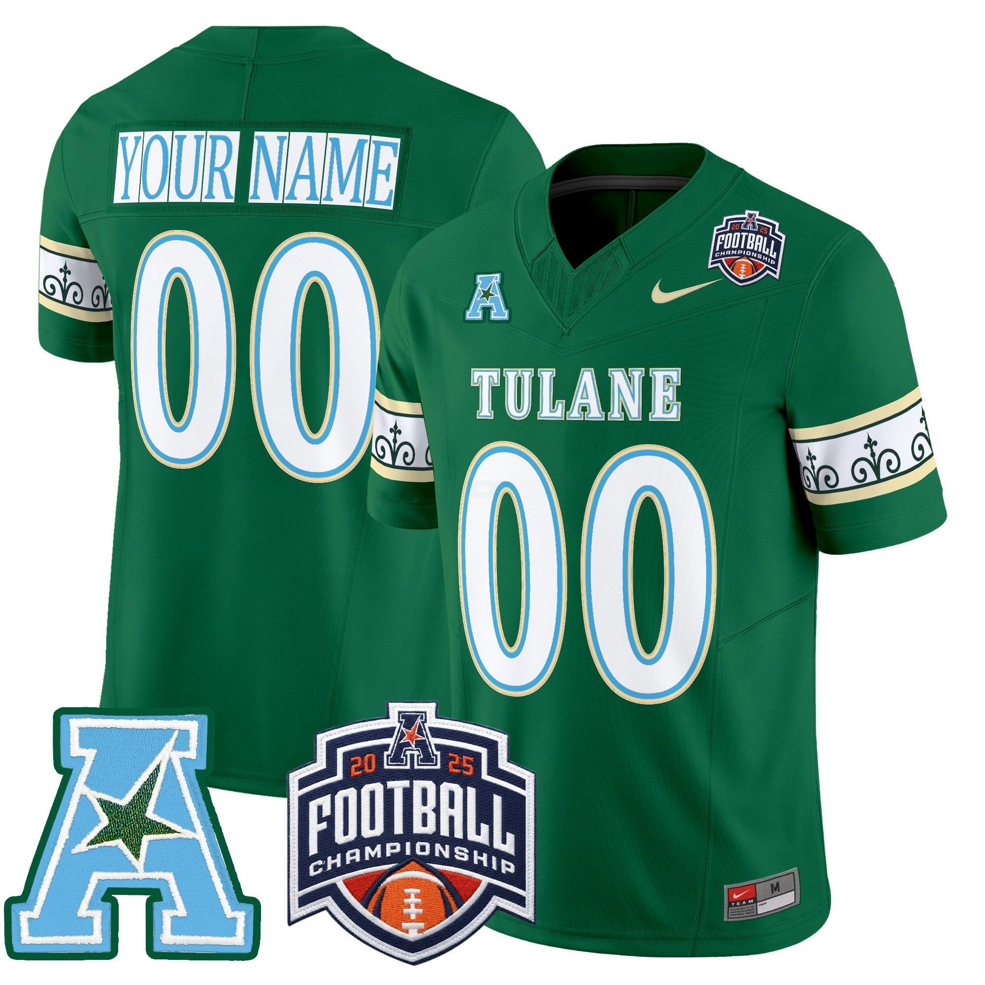 Camisa NCAA 'City Edition' Vapor Limited Jersey - 2025 American Athletic Conference Championship Patch