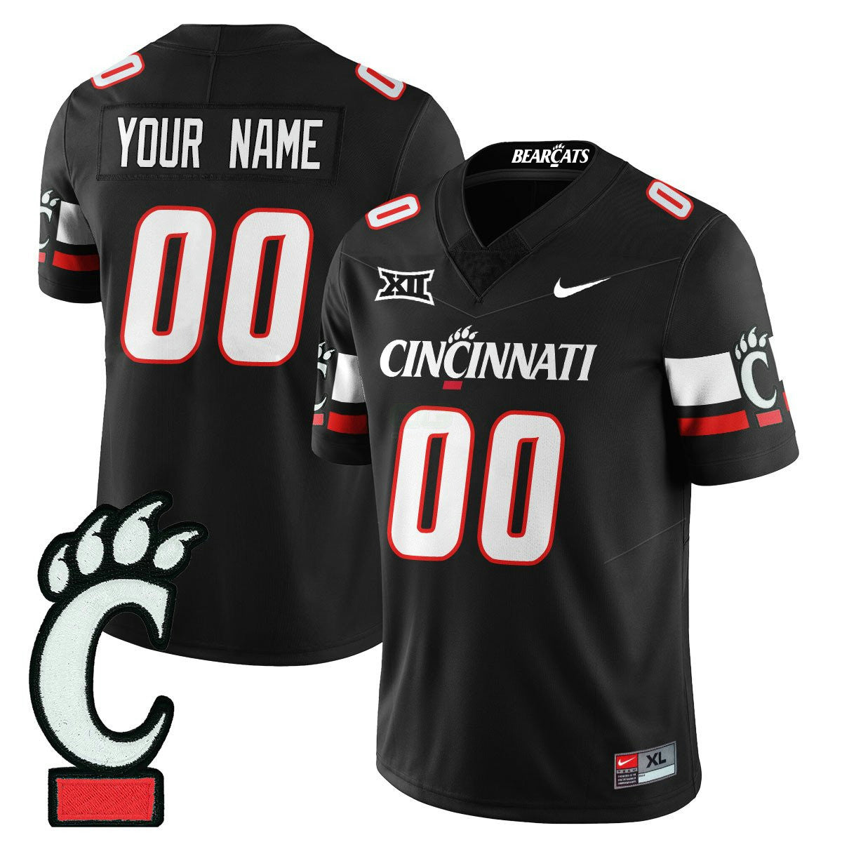 Camisa NCAA Custom Cin BCATS Football 2025 Uniform