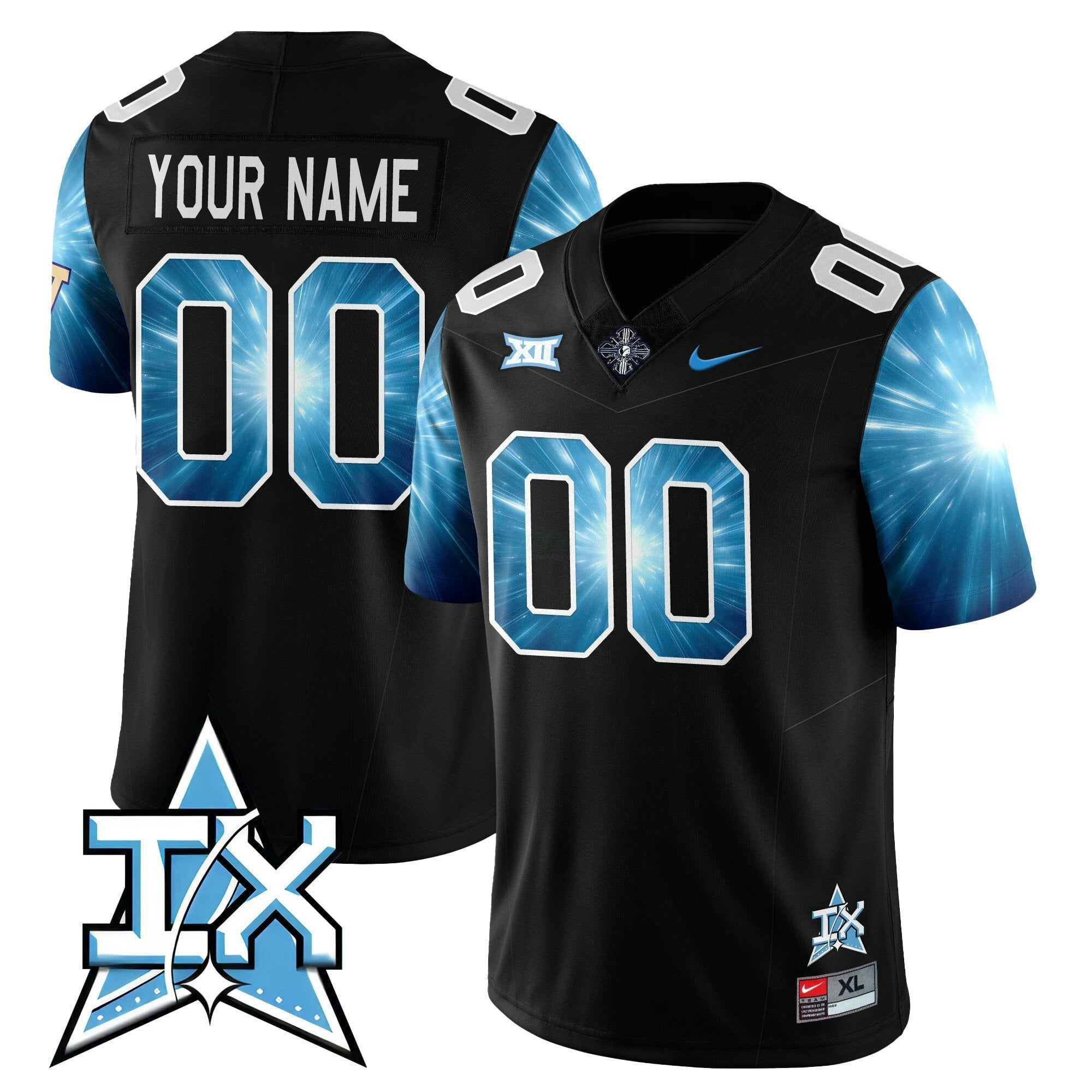 Camisa NCAA Custom Football 2025 Space Game Uniform