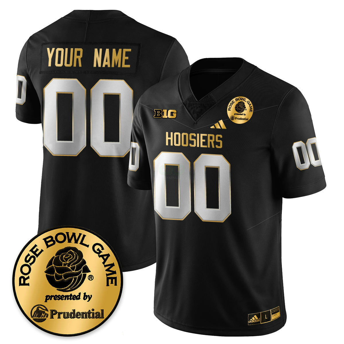 Camisa NCAA Custom Vapor Limited Football Gold Jersey - Rose Bowl
