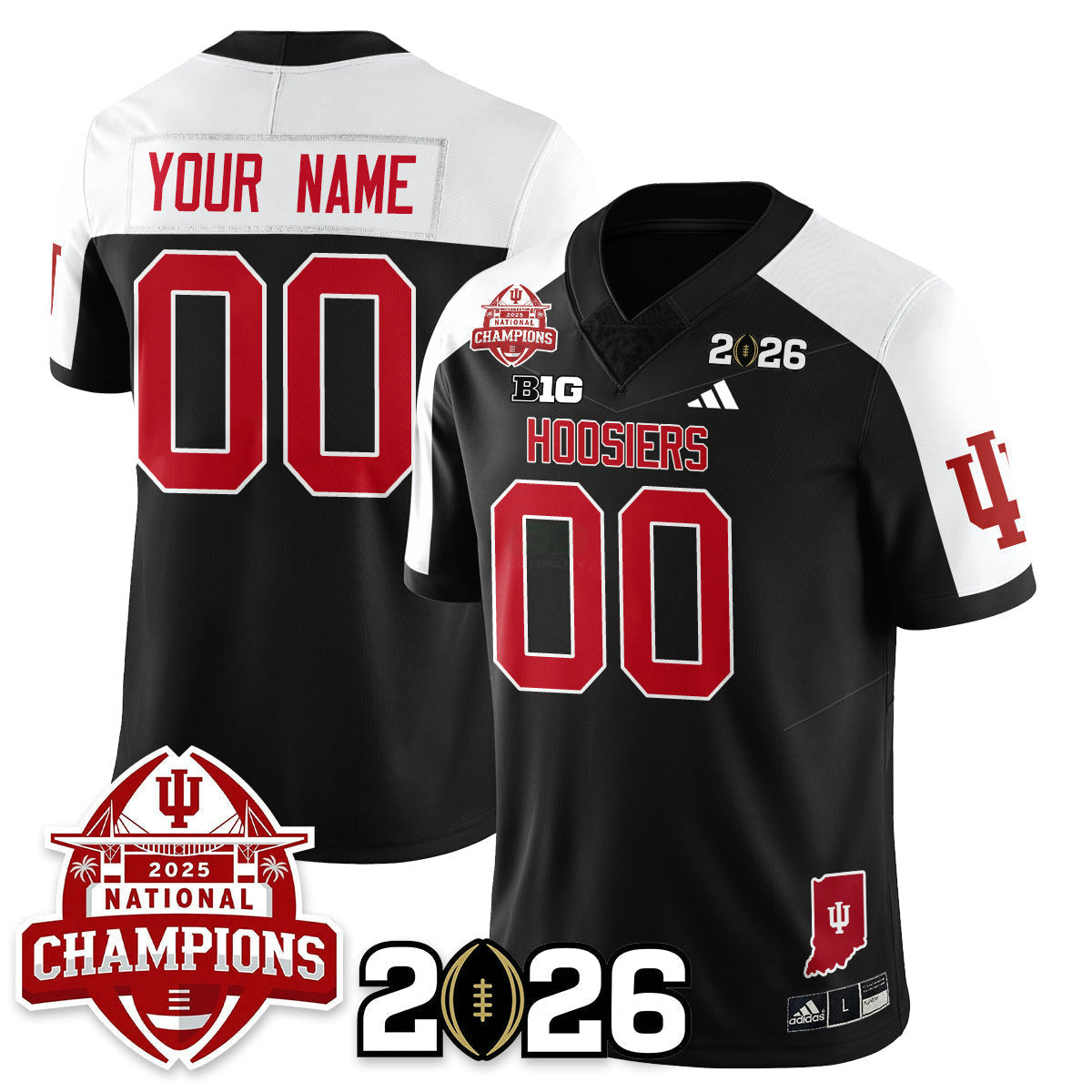 Camisa NCAA Custom Vapor Limited Jersey V2 - 2025 National Champions