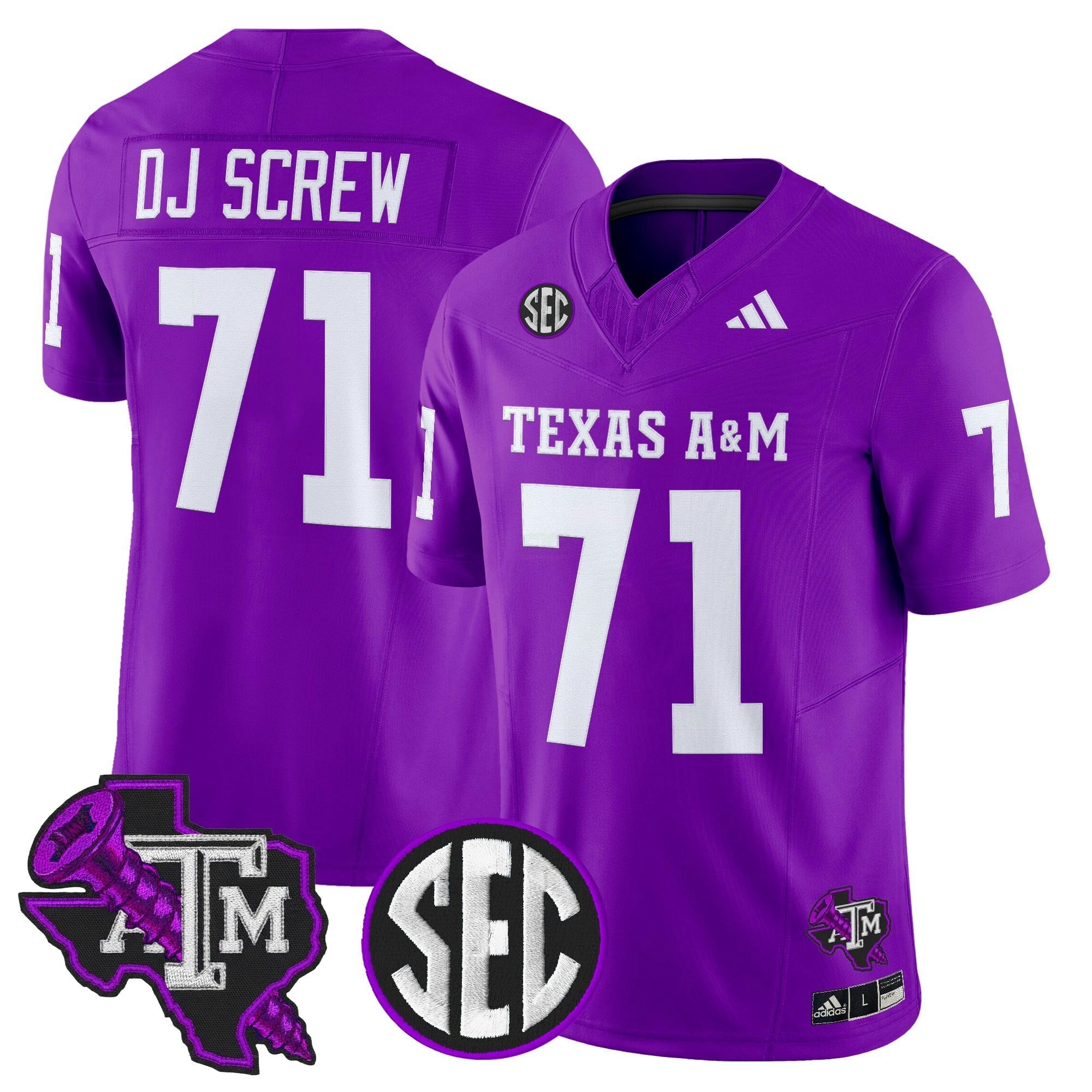 Camisa NCAA DJ Screw Vapor Limited Jersey