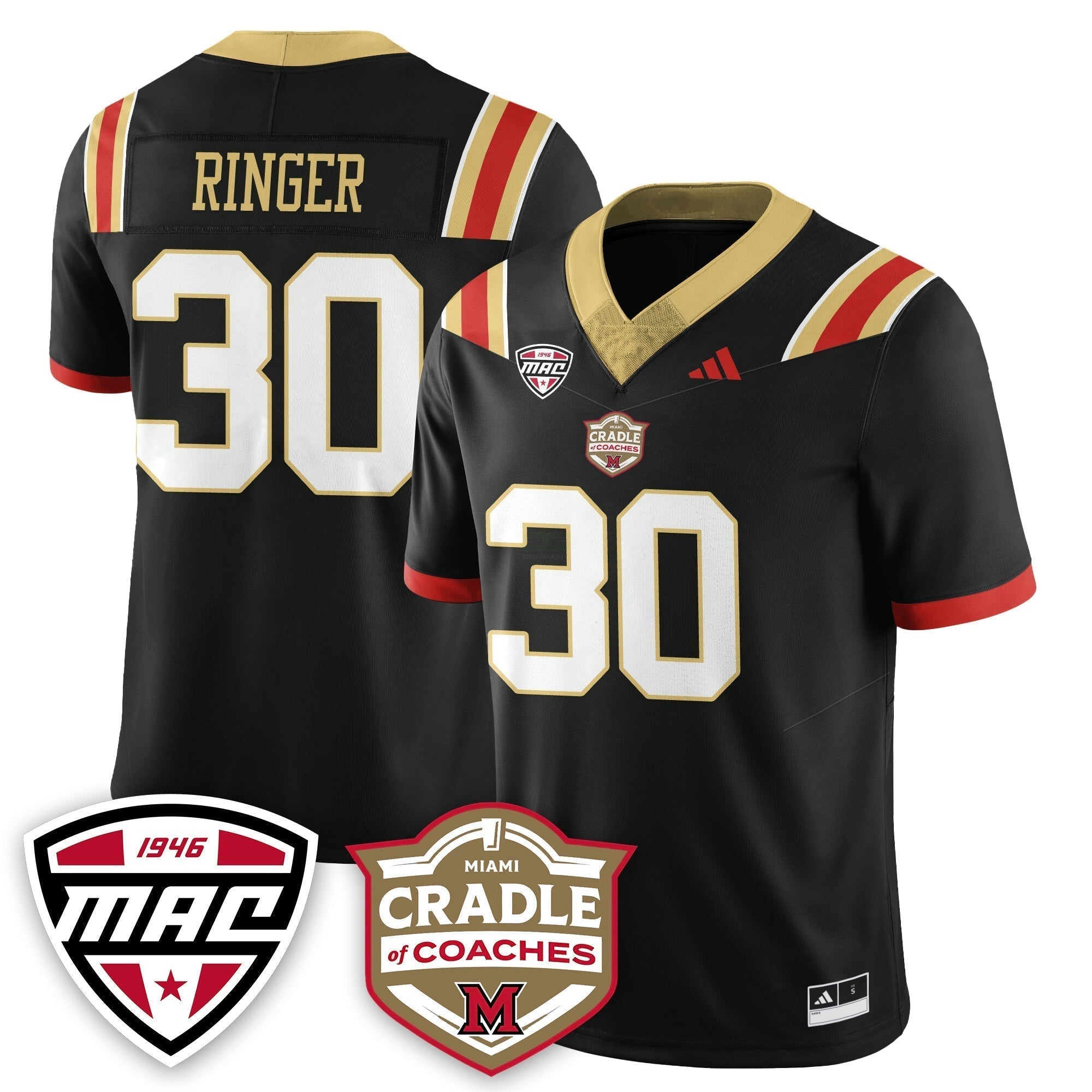 Camisa NCAA Football "Cradle of Coaches" Vapor Limited Jersey - Josh Ringer