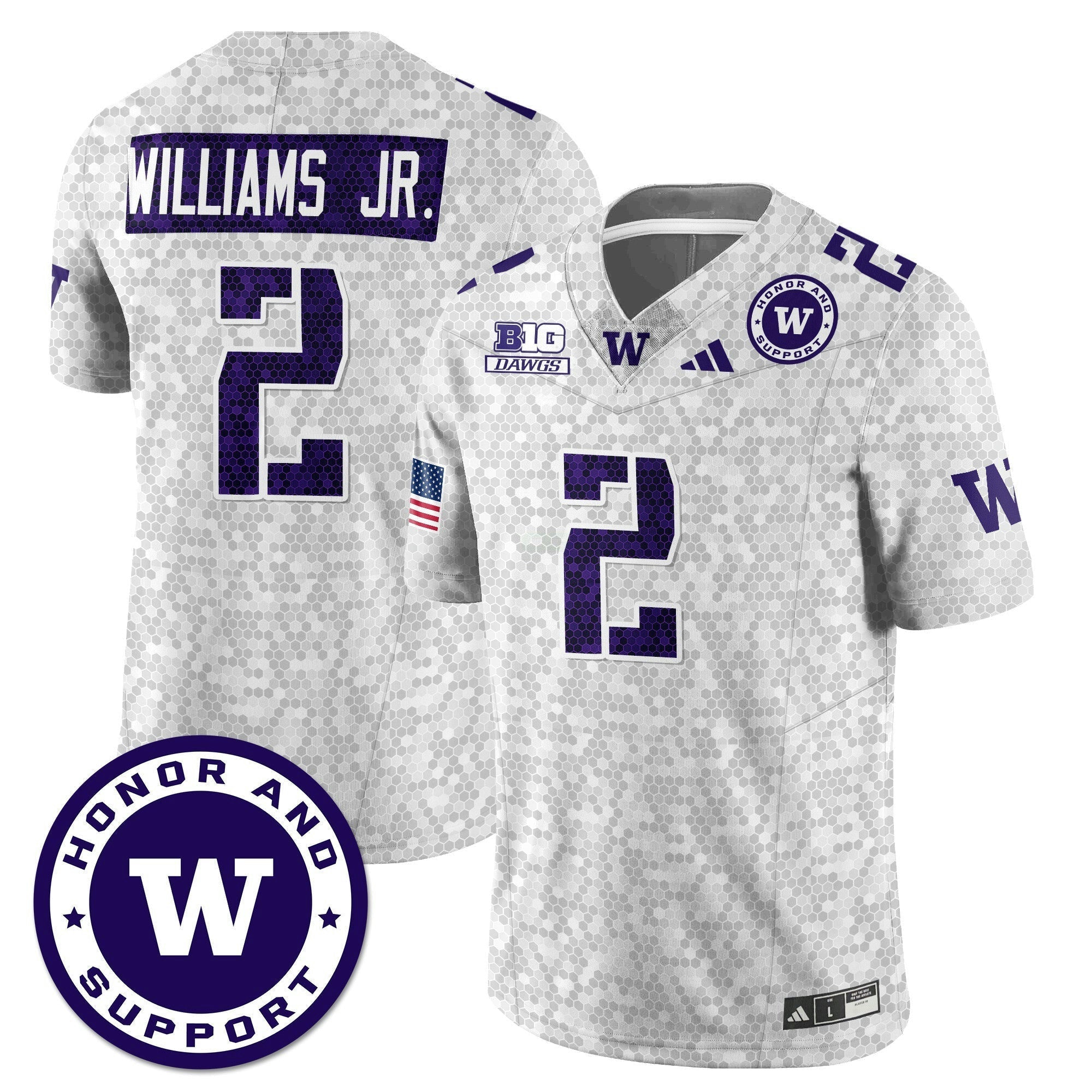 Camisa NCAA Football Honor and Support Uniform
