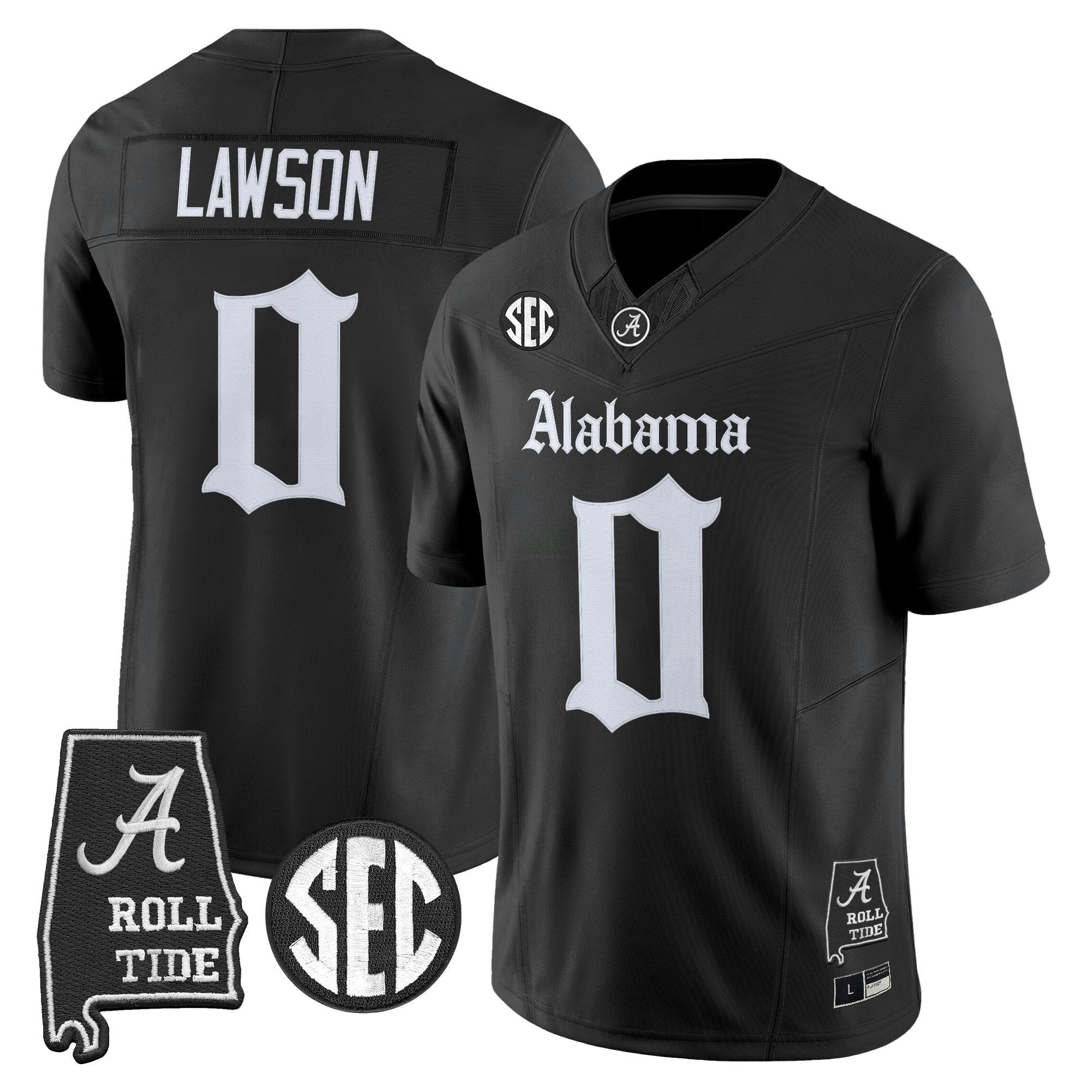 Camisa NCAA 'Gothic Edition' Vapor Limited Jersey - Alabama Map