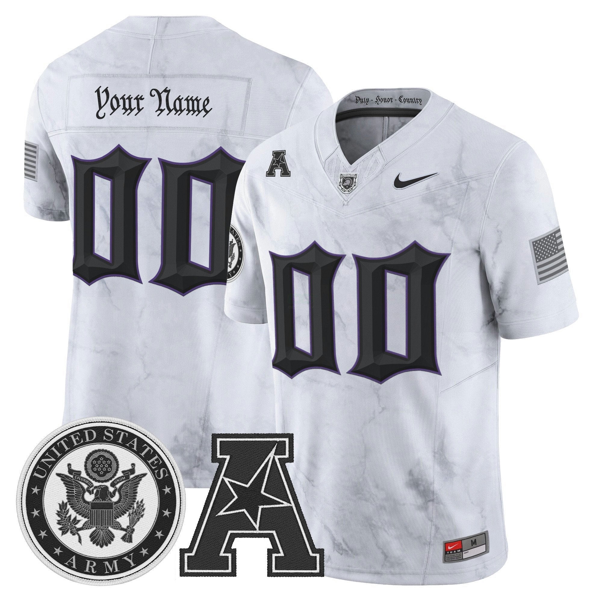 Camisa NCAA Honoring 250 Years Of Service And Sacrifice Vapor Limited Jersey