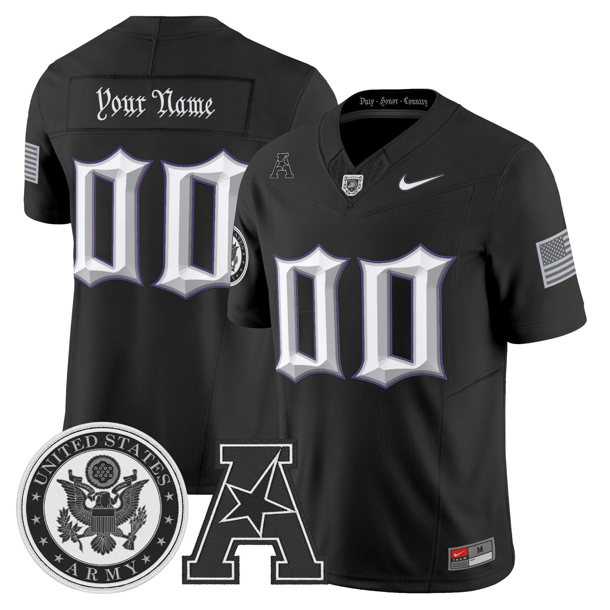 Camisa NCAA Honoring 250 Years Of Service And Sacrifice Vapor Limited Jersey