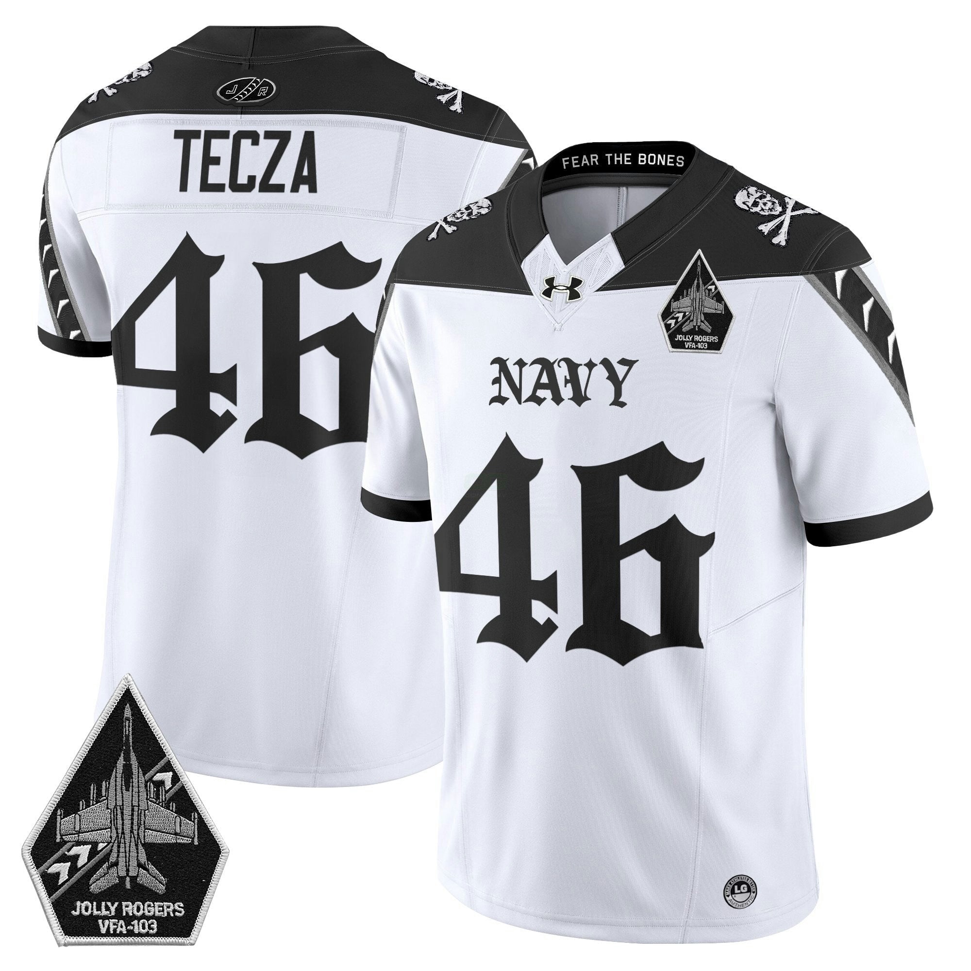 Camisa NCAA 'Jolly Rogers: Gothic Squadron Edition' Vapor Limited Jersey