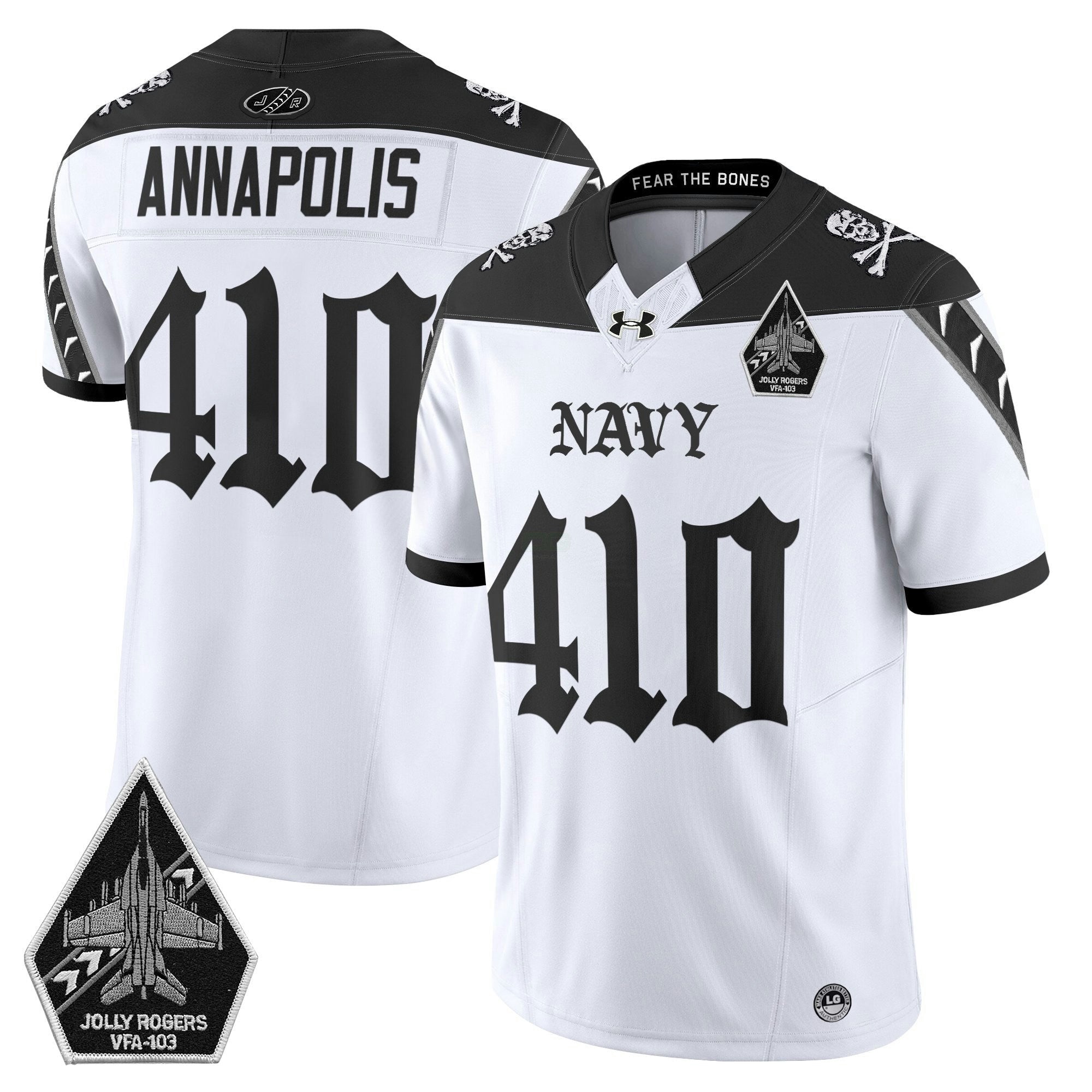 Camisa NCAA 'Jolly Rogers: Gothic Squadron Edition' Vapor Limited Jersey