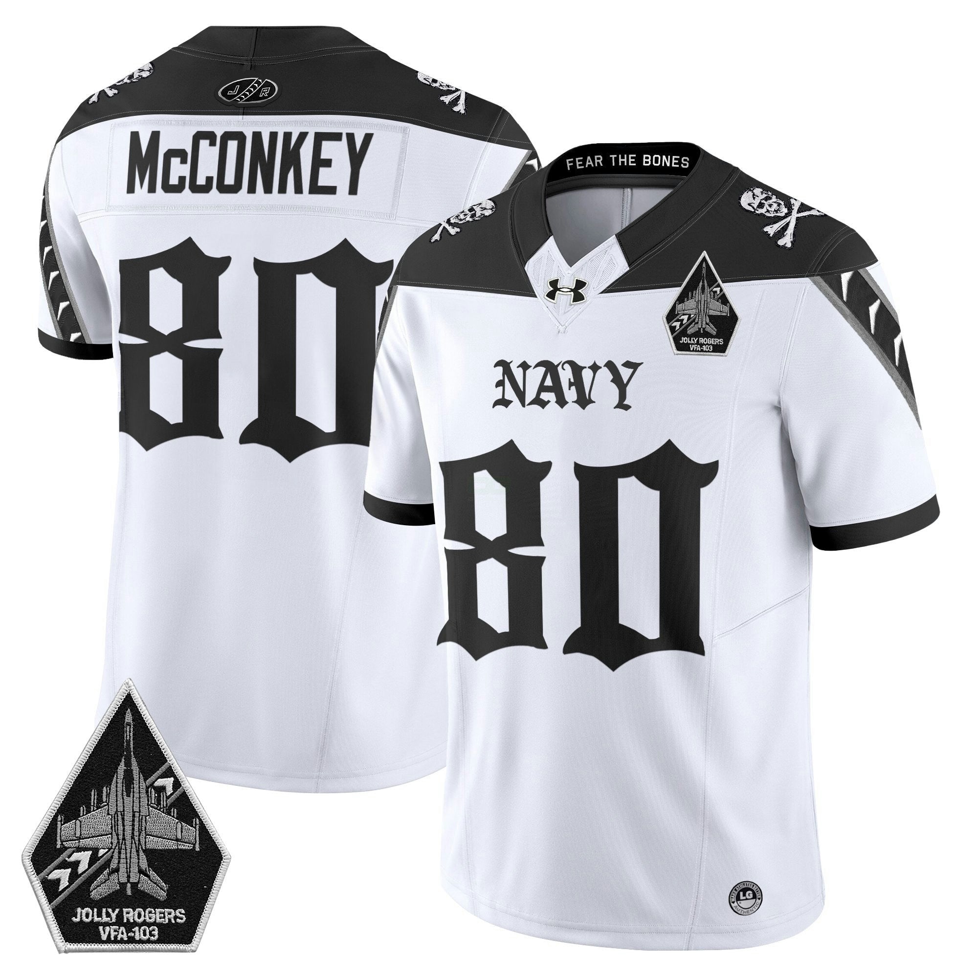Camisa NCAA 'Jolly Rogers: Gothic Squadron Edition' Vapor Limited Jersey
