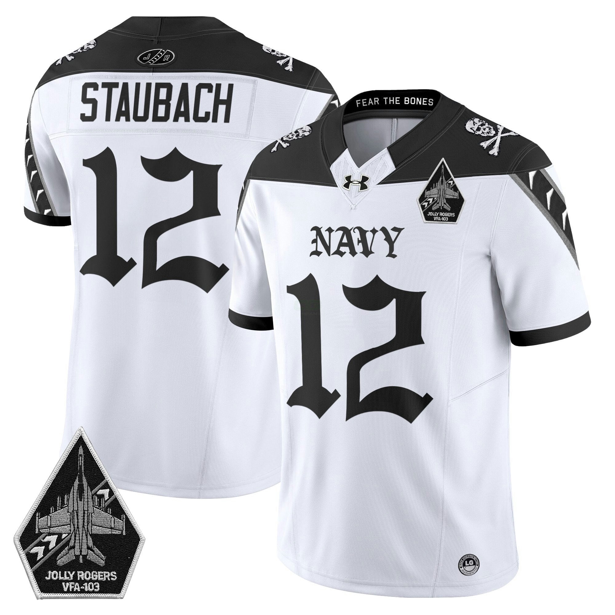 Camisa NCAA 'Jolly Rogers: Gothic Squadron Edition' Vapor Limited Jersey