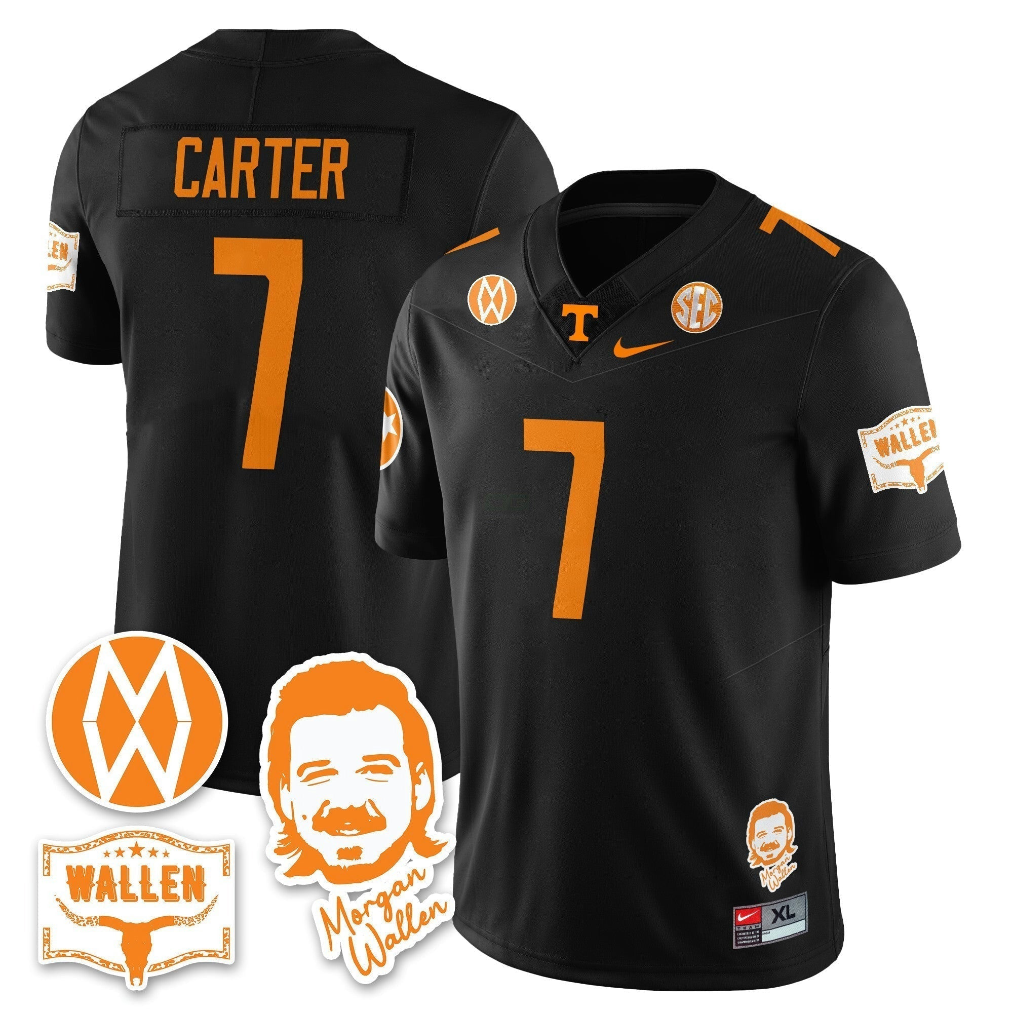 Camisa NCAA Morgan Wallen 2025 Jersey