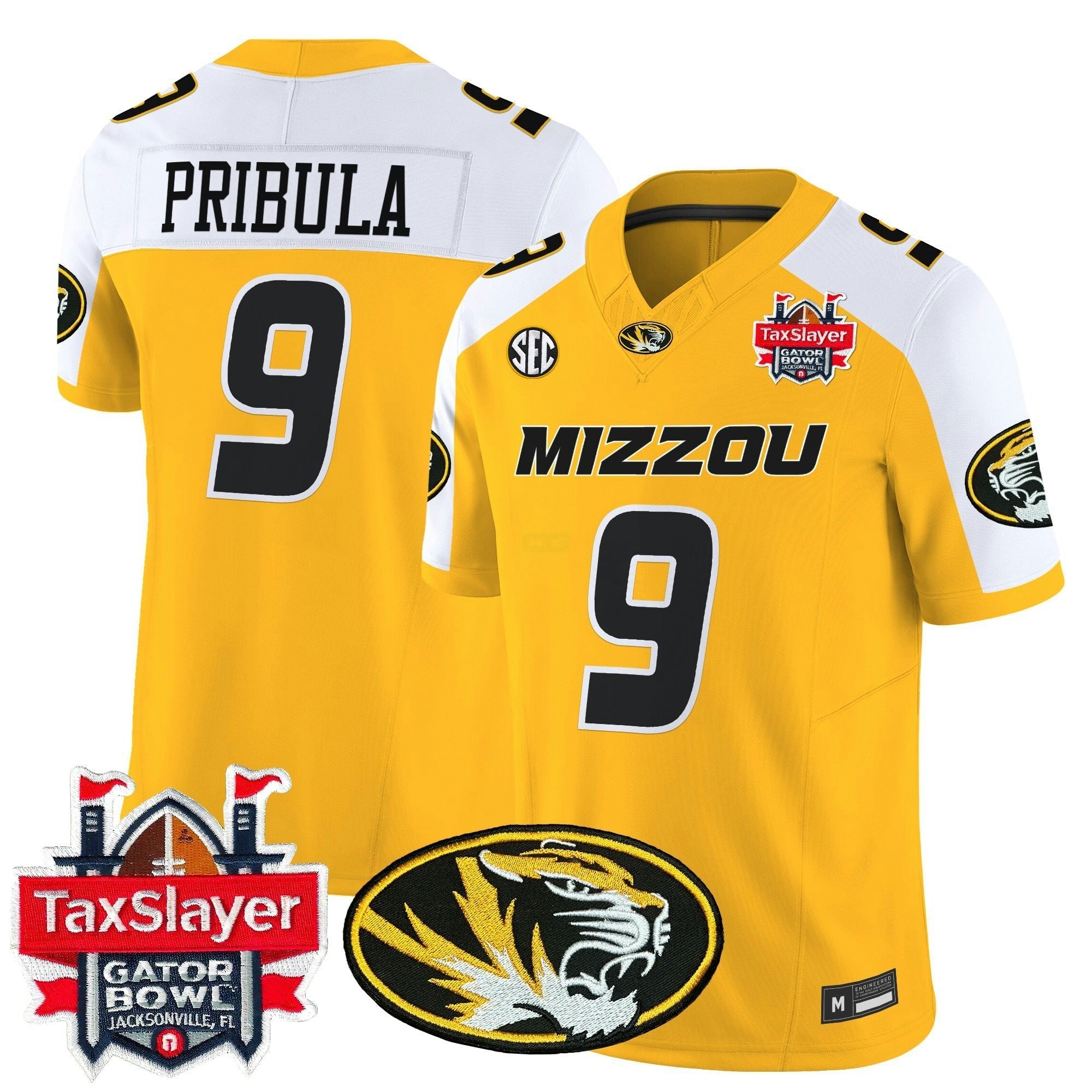 Camisa NCAA MTigers 2025 Gator Bowl Vapor Limited Jersey