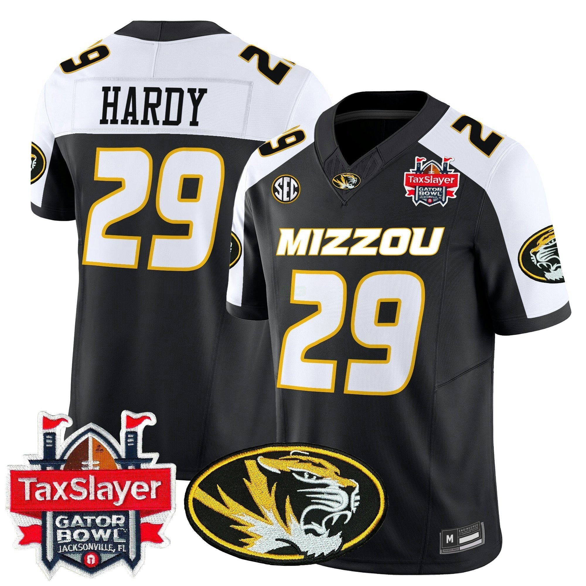 Camisa NCAA MTigers 2025 Gator Bowl Vapor Limited Jersey