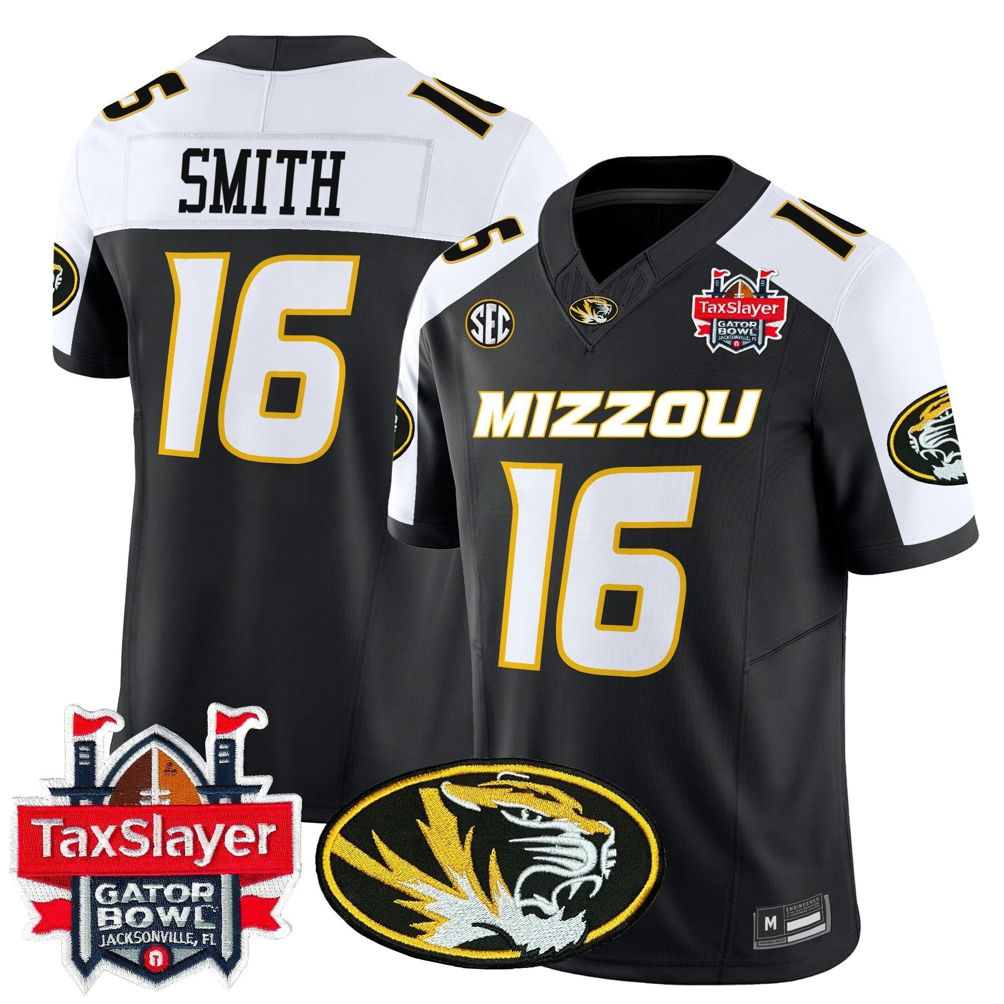 Camisa NCAA MTigers 2025 Gator Bowl Vapor Limited Jersey