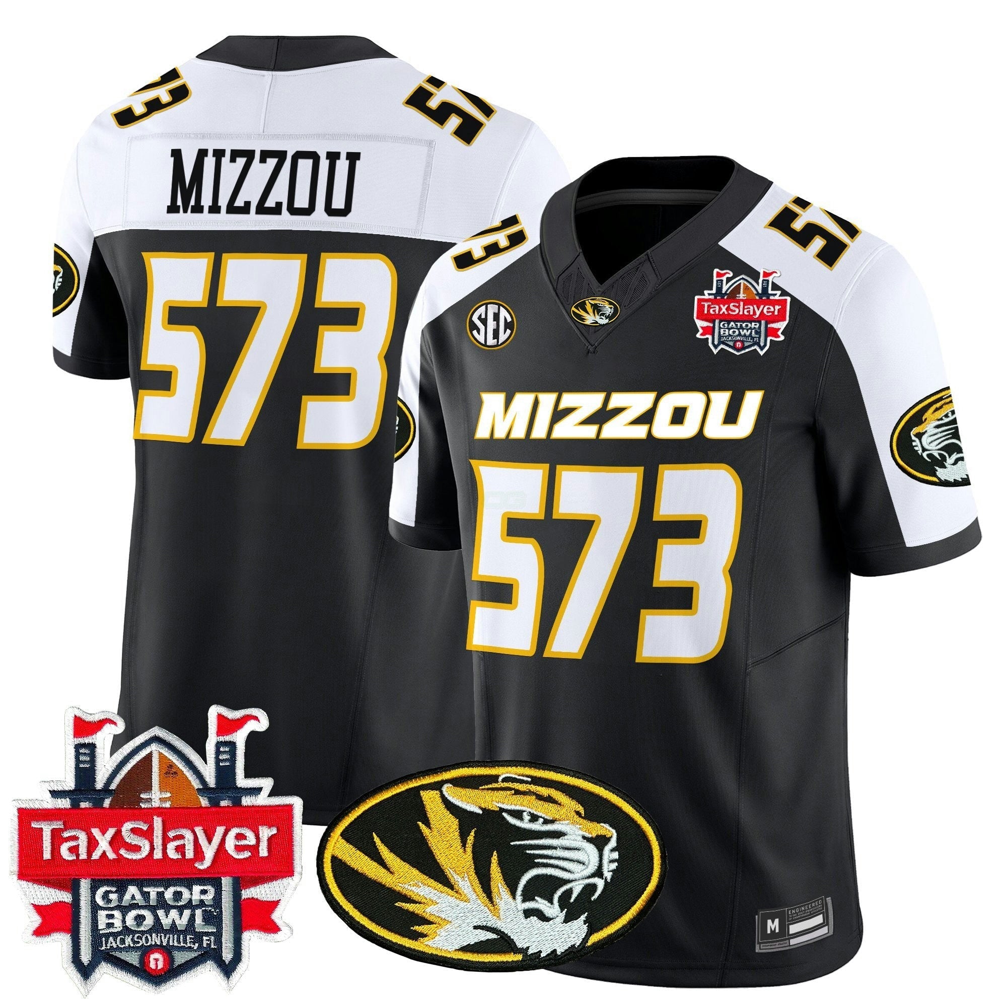 Camisa NCAA MTigers 2025 Gator Bowl Vapor Limited Jersey