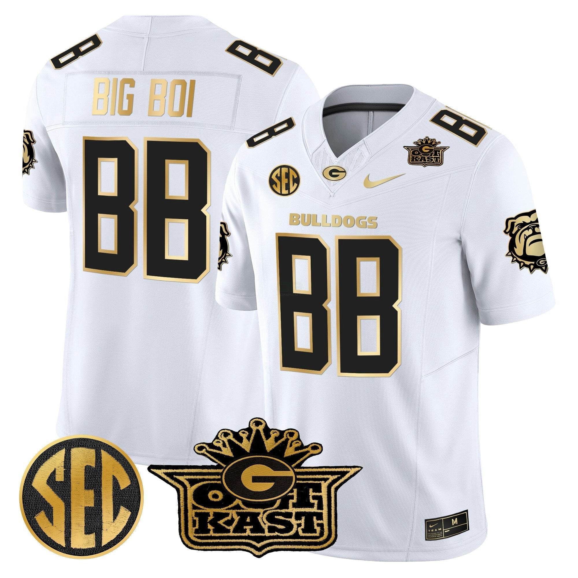 Camisa NCAA Outkast x Georgia Gold Vapor Limited Jersey