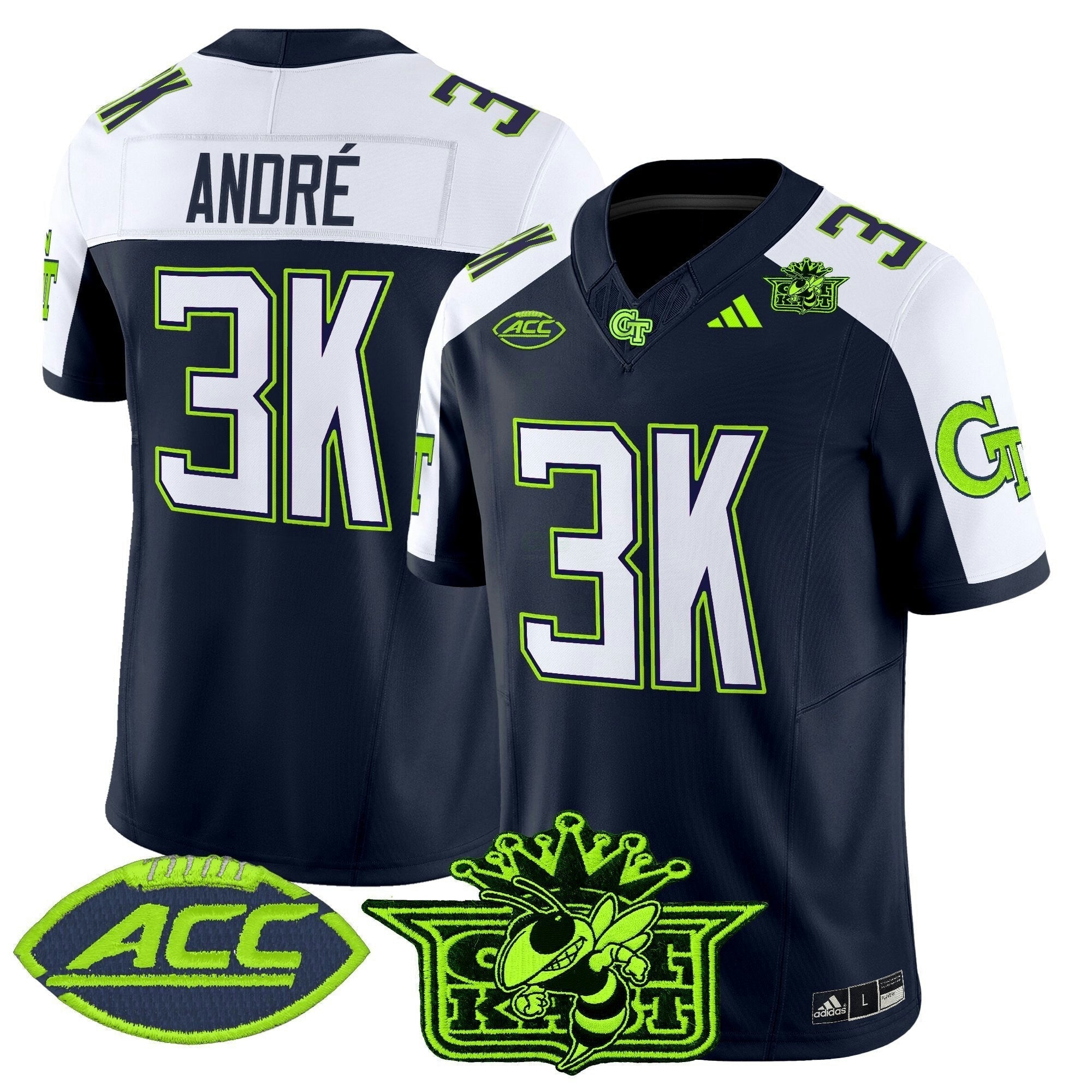 Camisa NCAA Outkast x Georgia Tech Yellow Jackets 2025 Atliens Vapor Limited Jersey