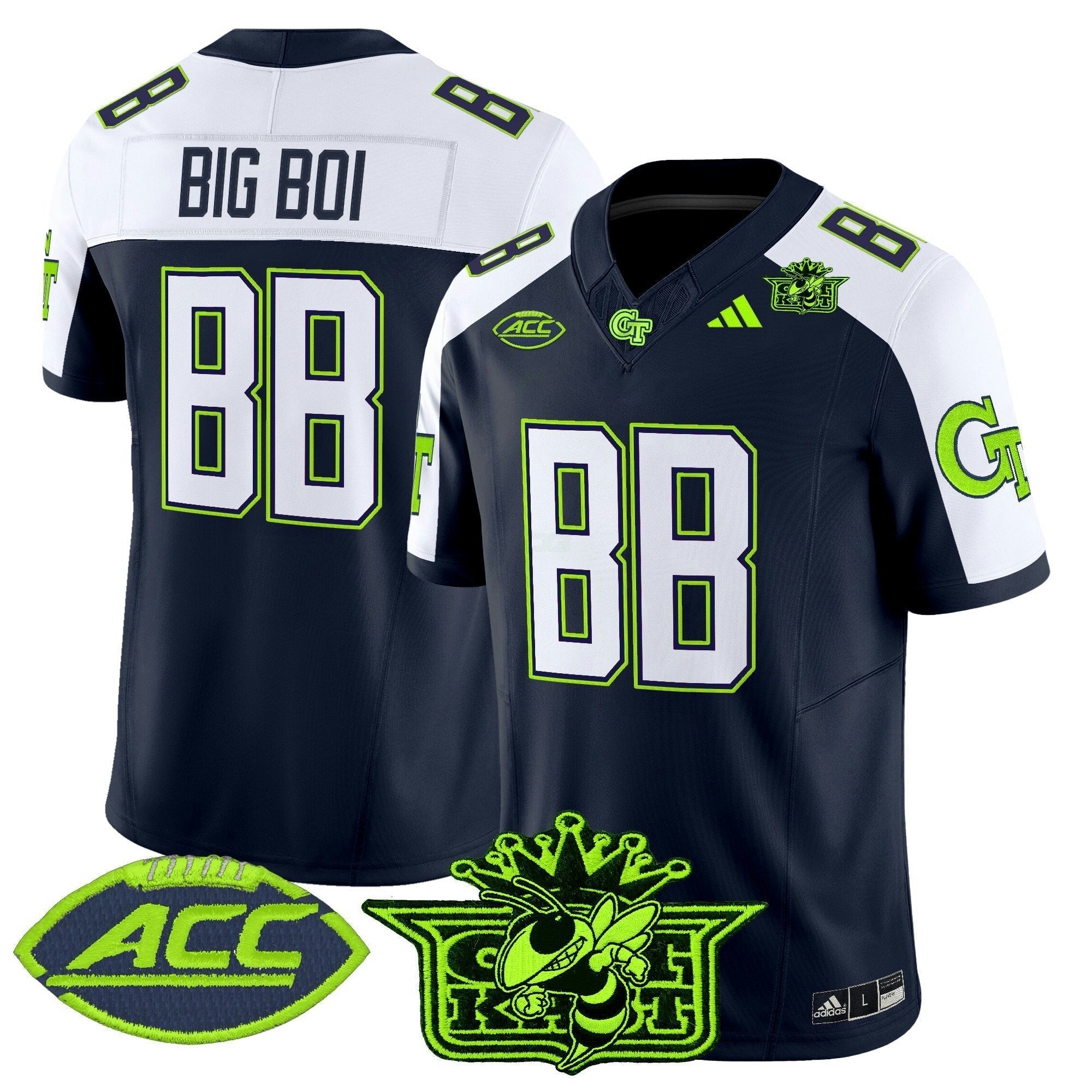 Camisa NCAA Outkast x Georgia Tech Yellow Jackets 2025 Atliens Vapor Limited Jersey