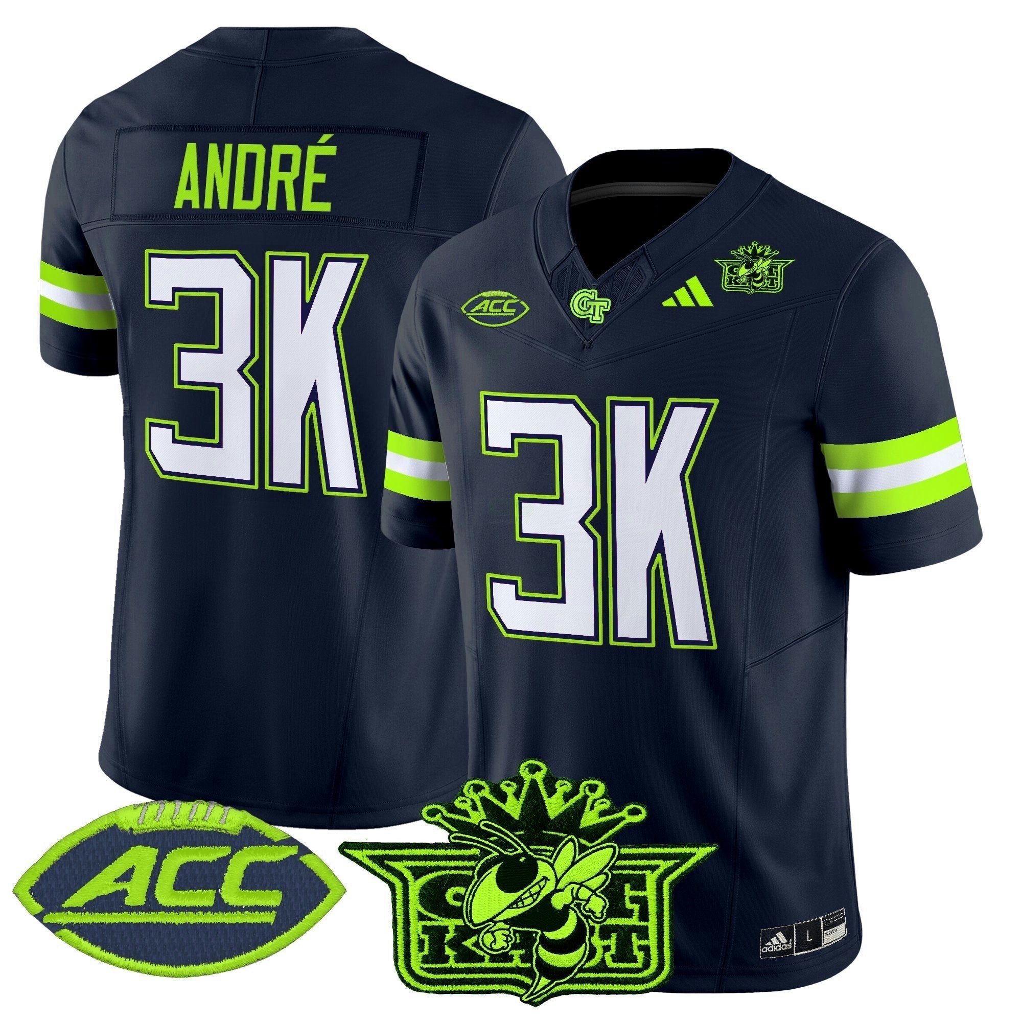 Camisa NCAA Outkast x Georgia Tech Yellow Jackets 2025 Atliens Vapor Limited Jersey