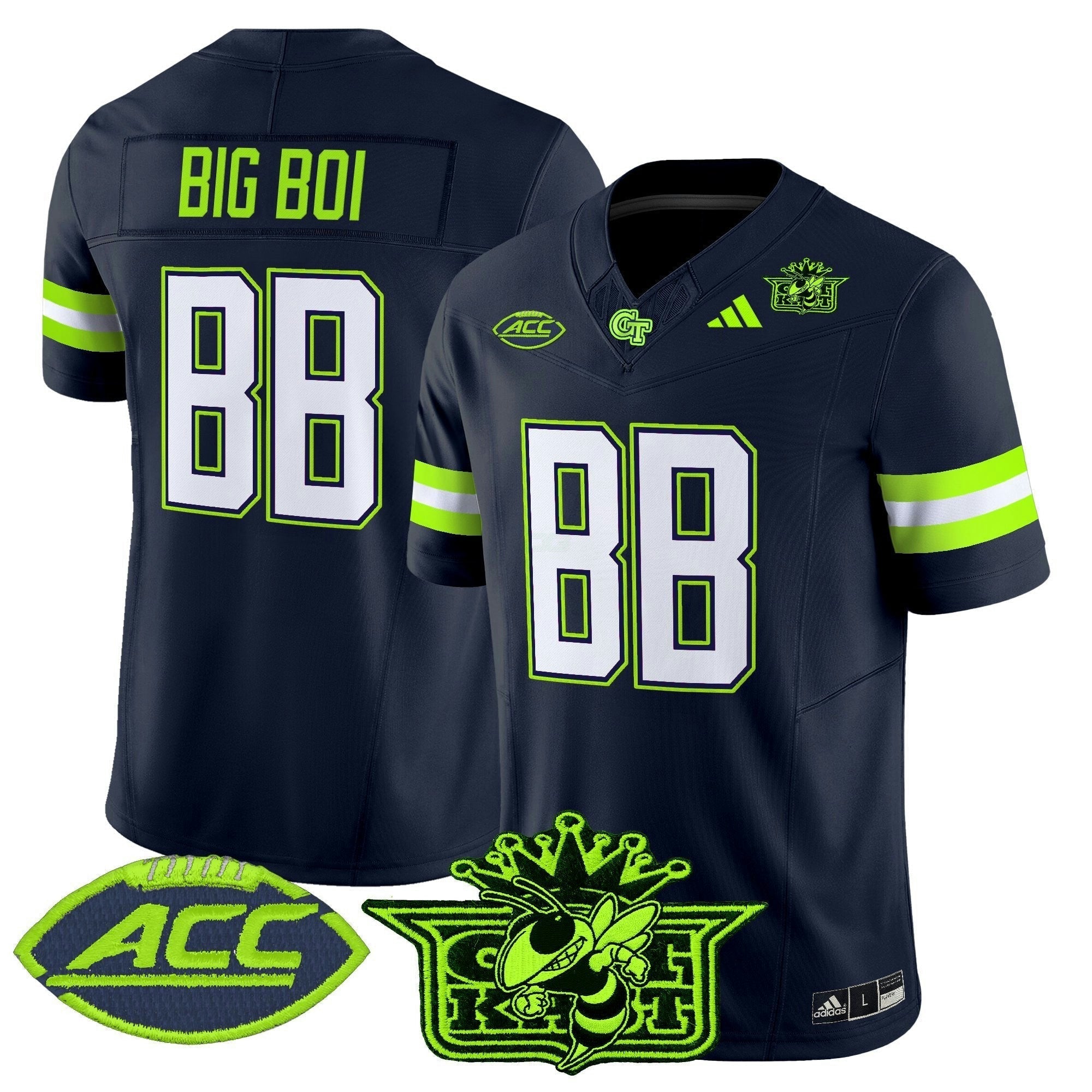 Camisa NCAA Outkast x Georgia Tech Yellow Jackets 2025 Atliens Vapor Limited Jersey